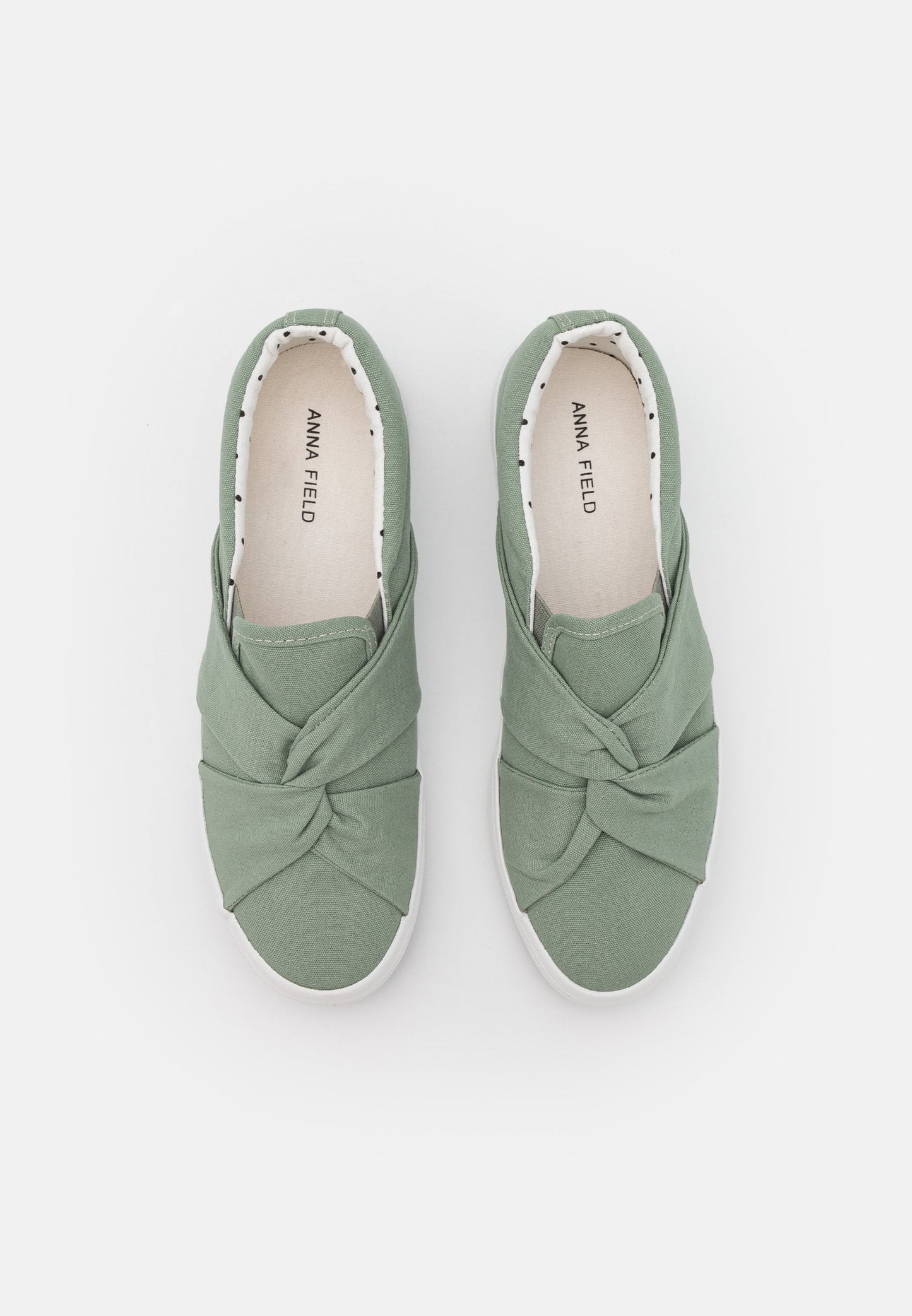 Anna Field Slip-Ons - Mint