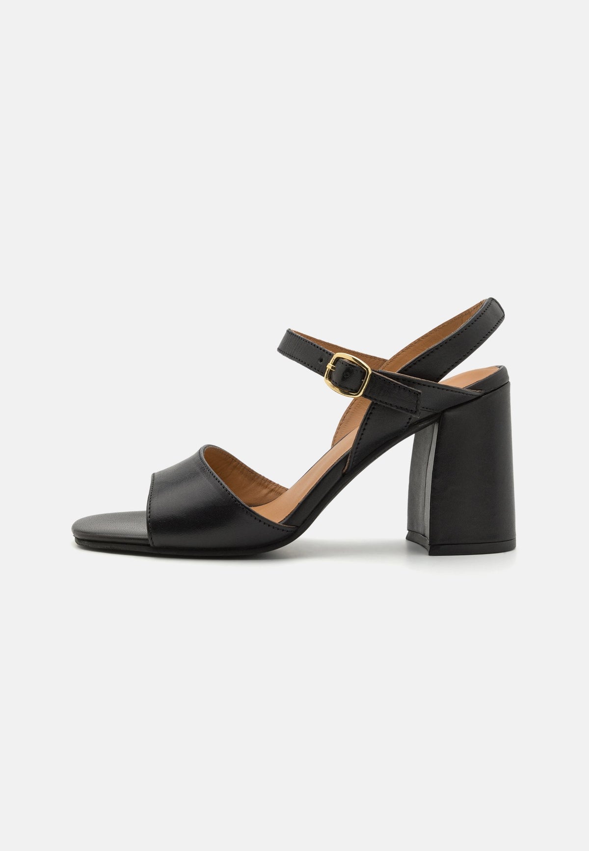 Anna Field LEATHER - High Heeled Sandals - Beige