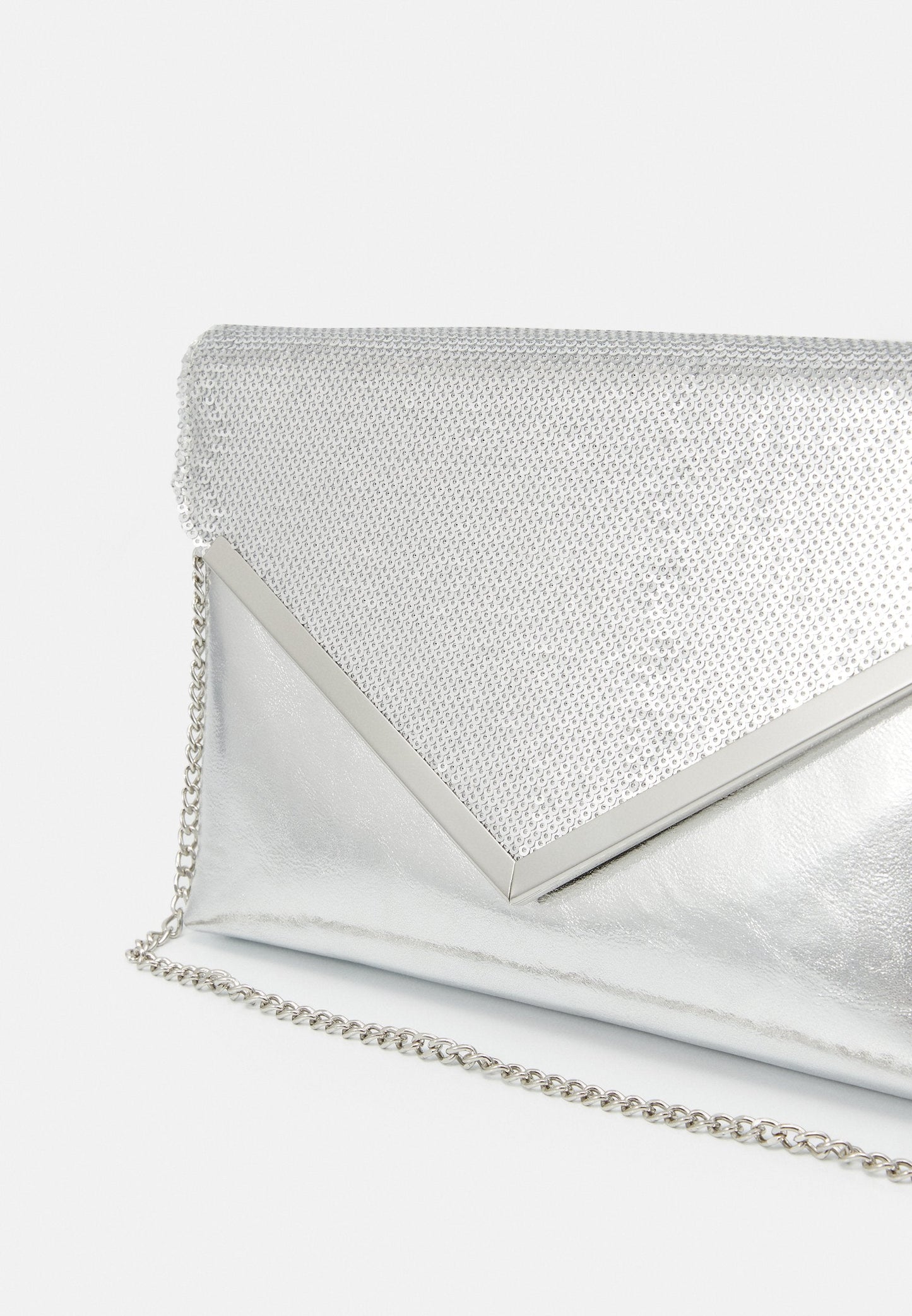 Anna Field Clutch - 104 - Silver