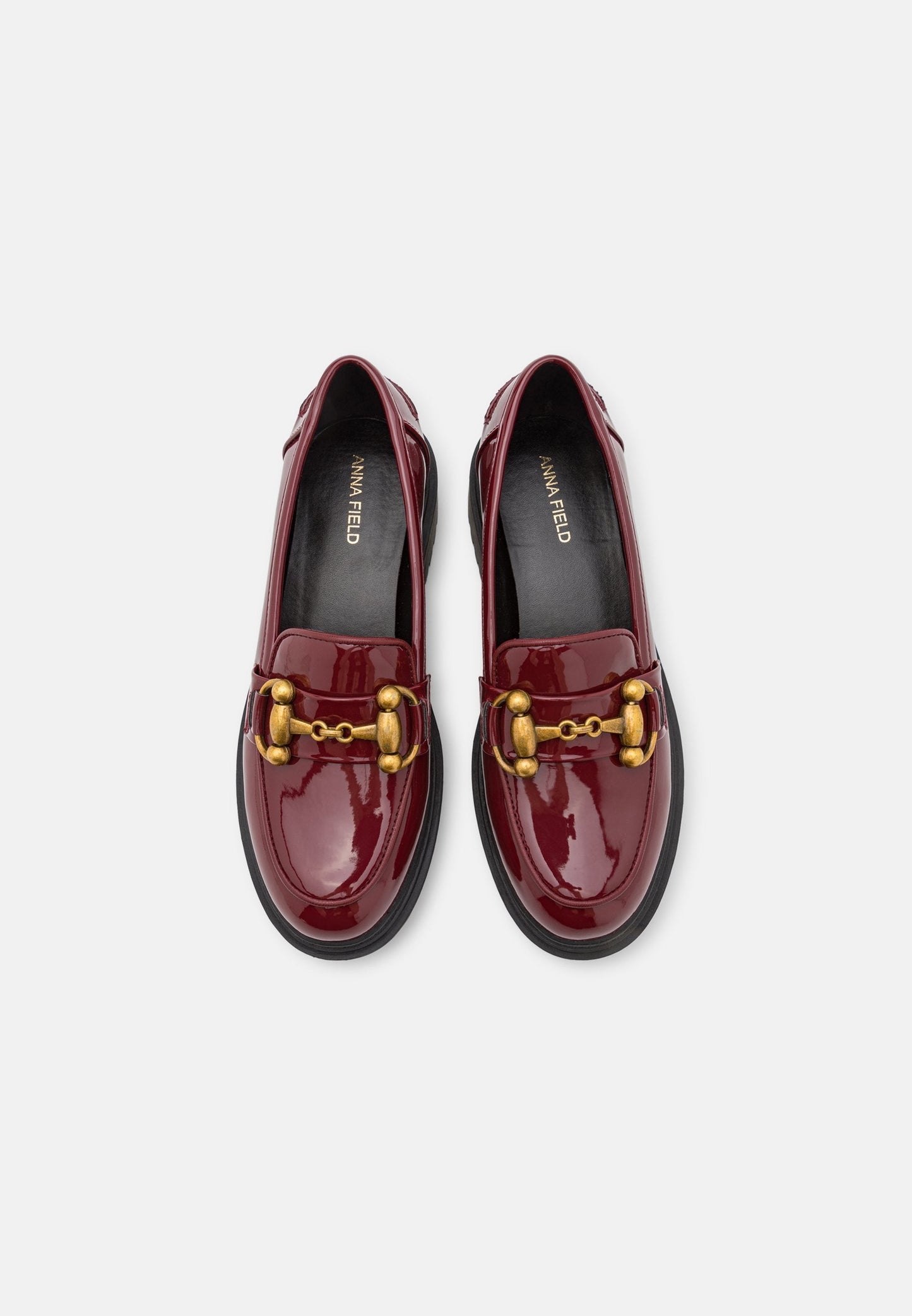 Anna Field Slip-Ons - Red