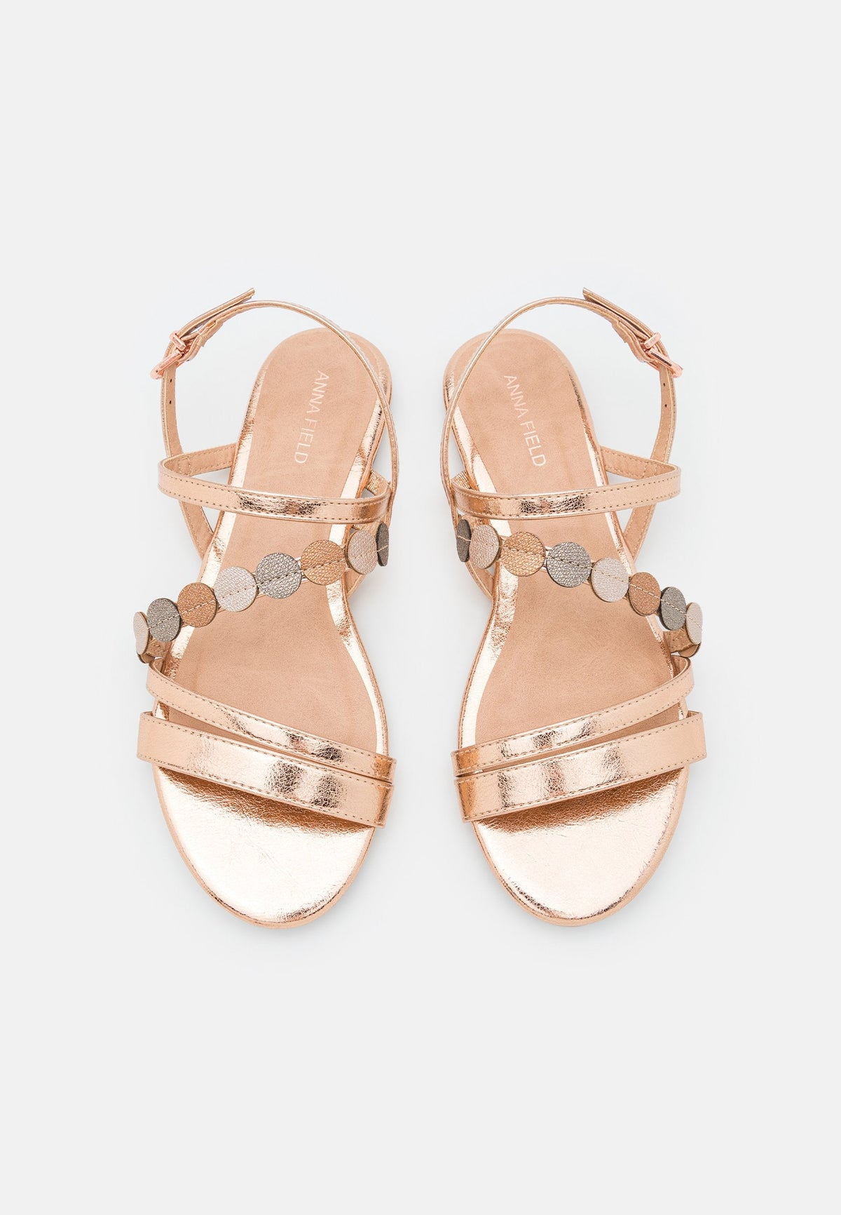 Anna Field Sandals - Rose Gold-Coloured