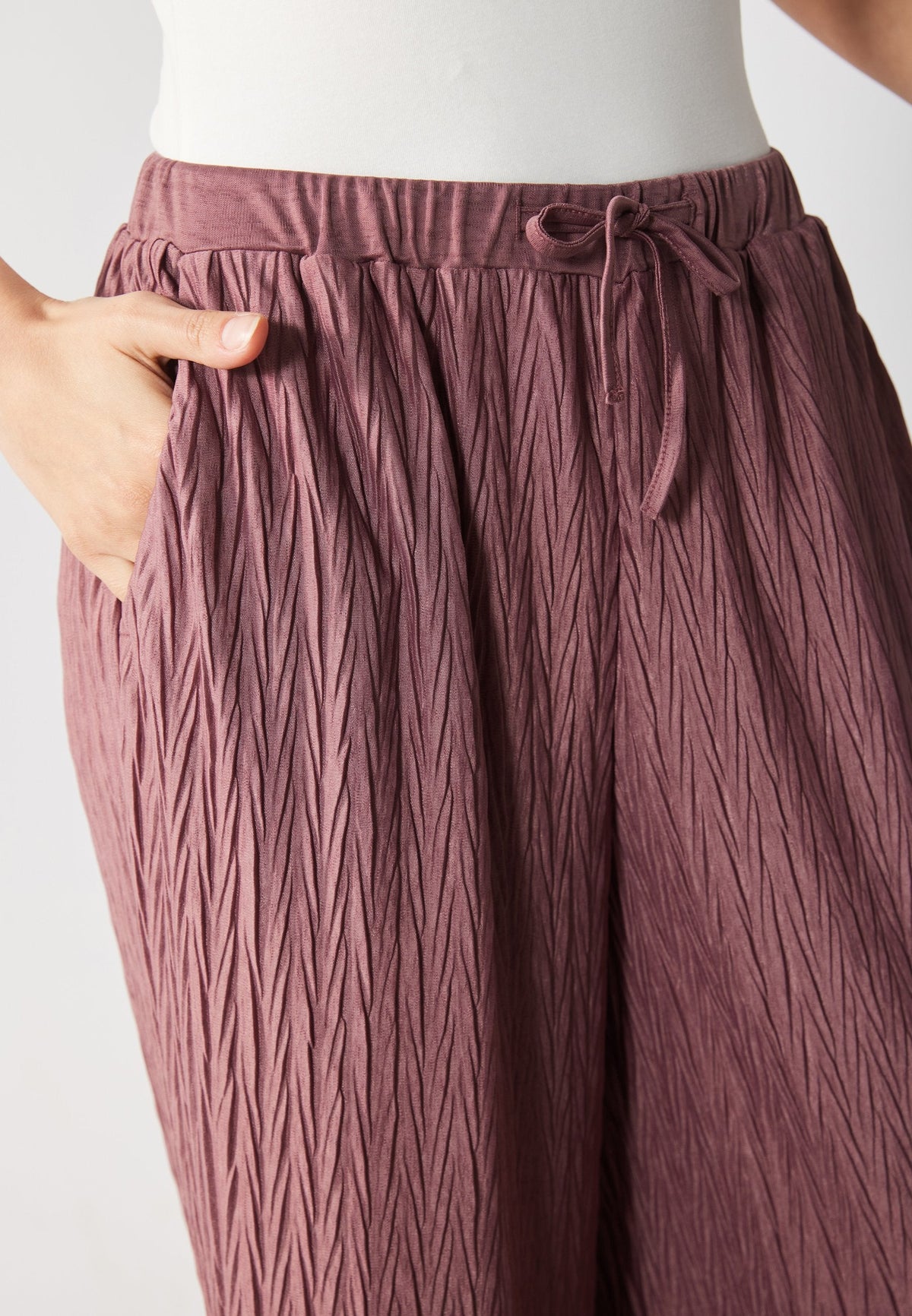 Anna Field Trousers - Rose Brown