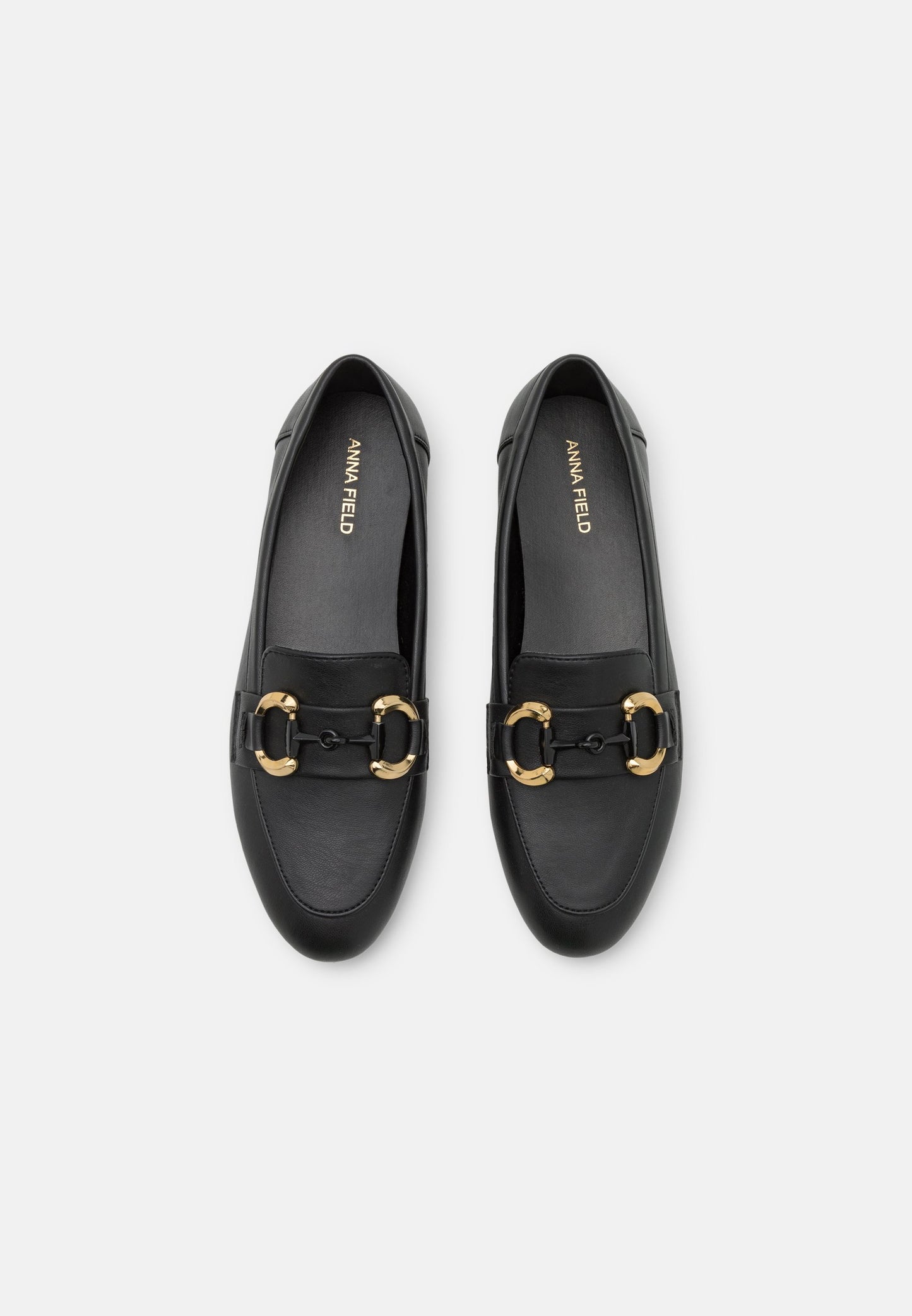 Anna Field Slip-Ons - Black