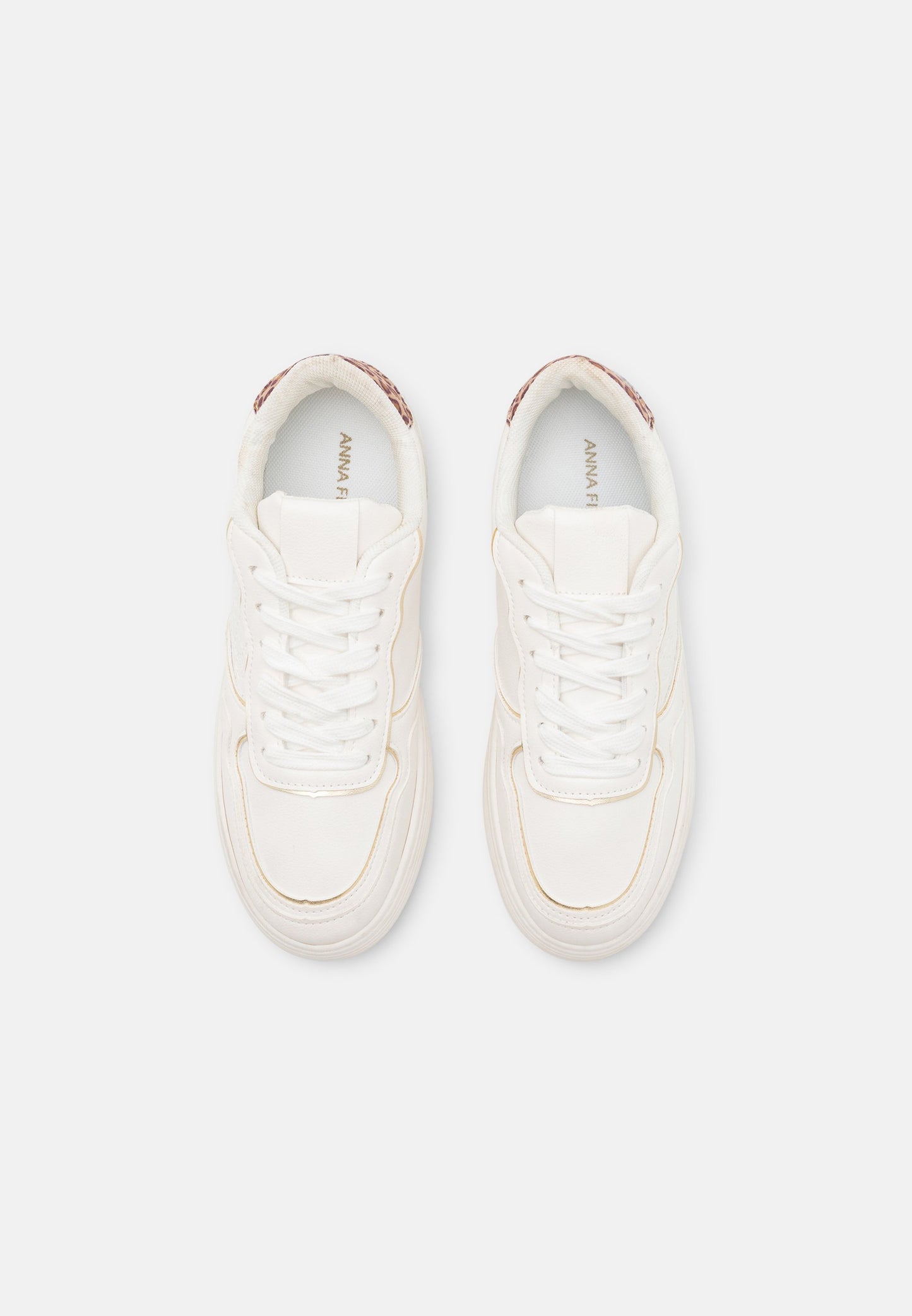 Anna Field Trainers - White/Multi-Coloured