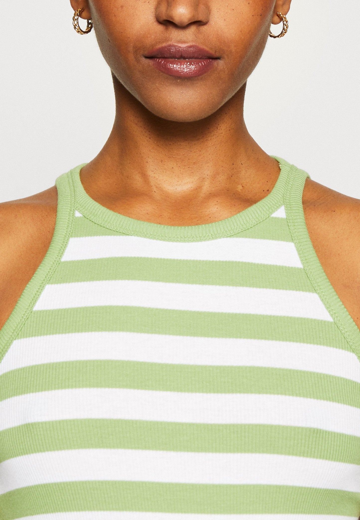 Anna Field 2 Pack - Top - Off-White/Green