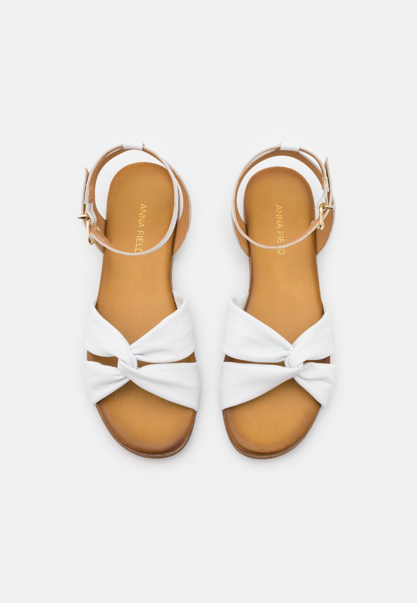 Anna Field Leather - Sandals - White