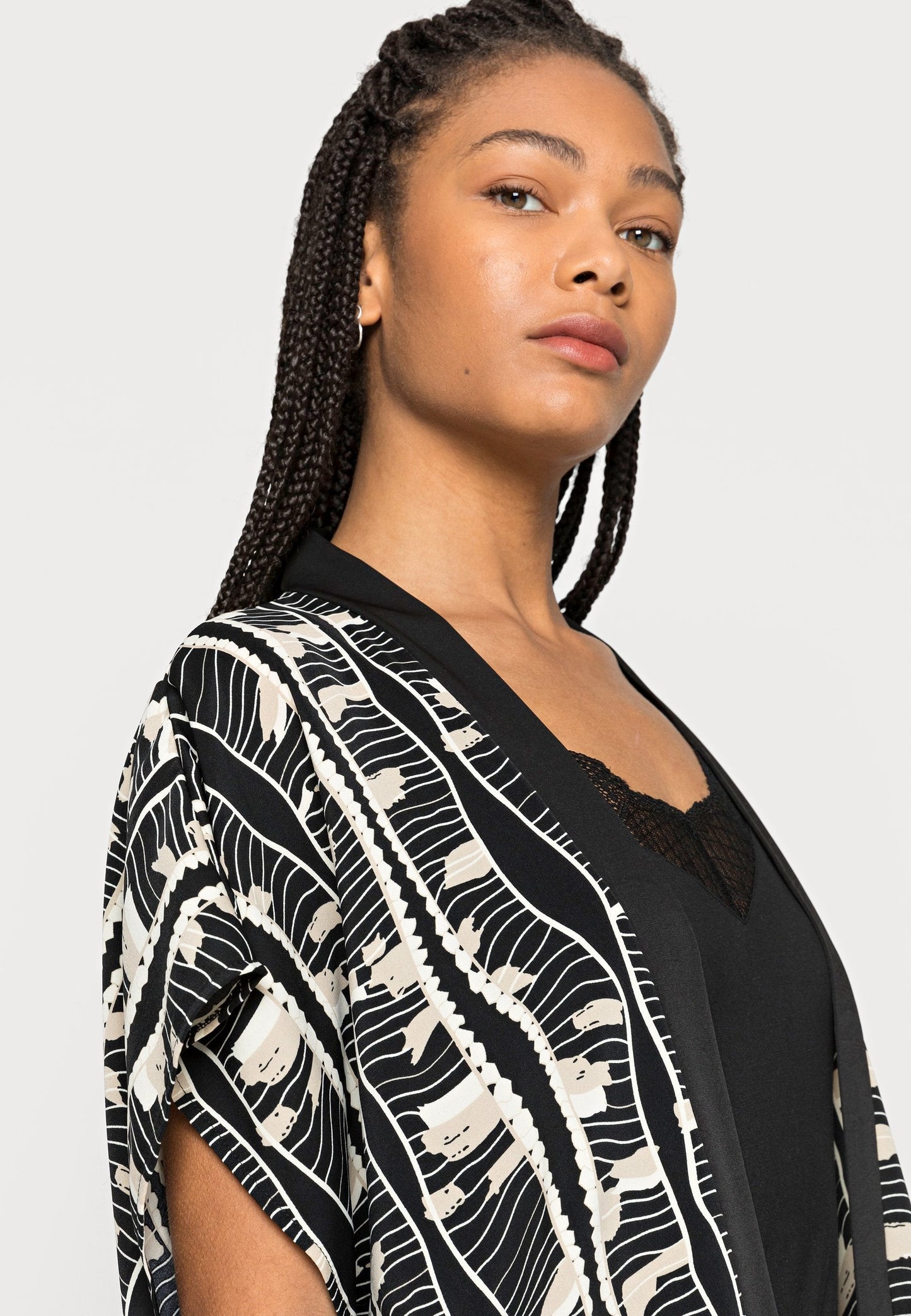 Anna Field SUMMERCAPE - Tunic - Black