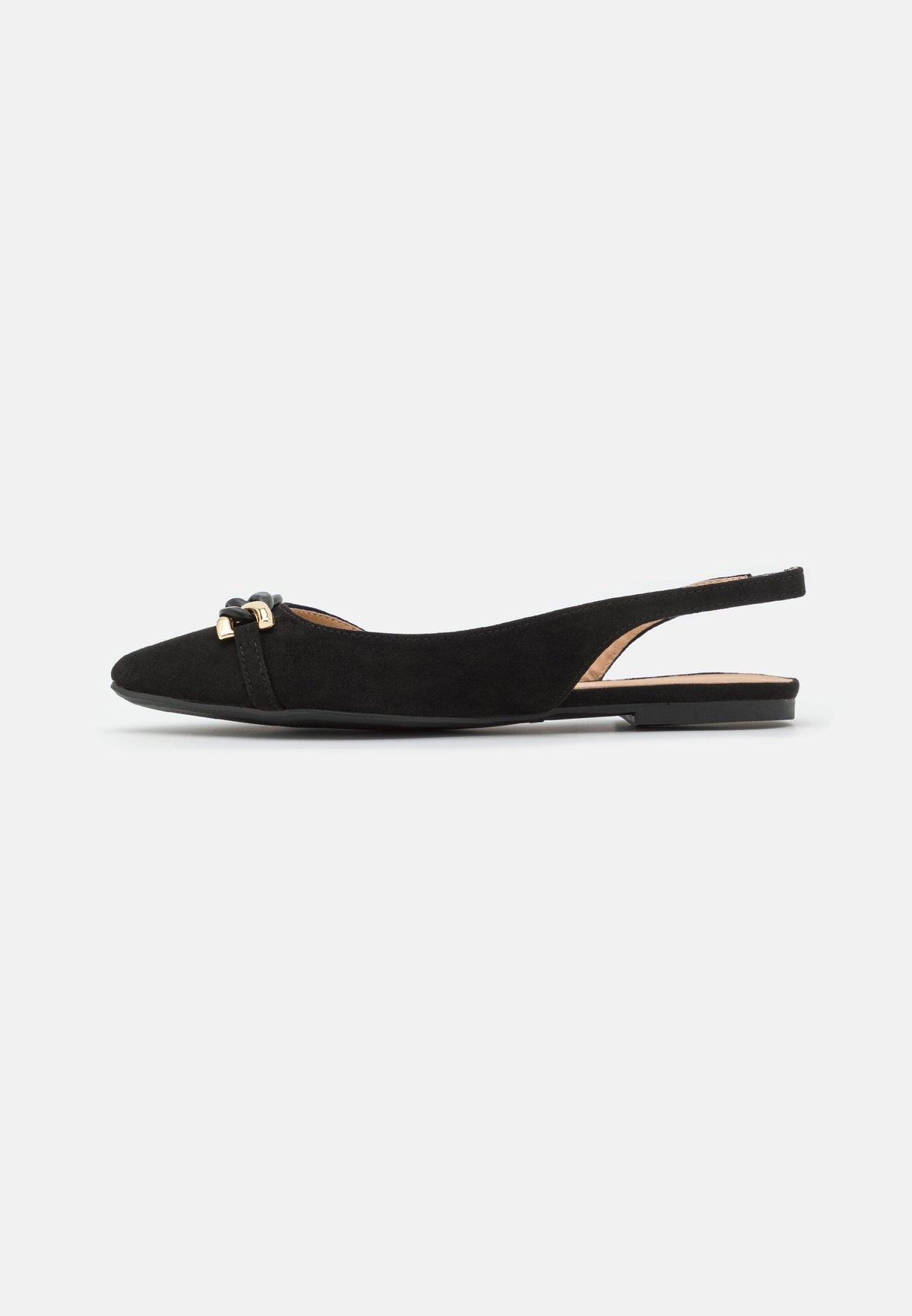 Anna Field Slingback Ballet Pumps - Beige
