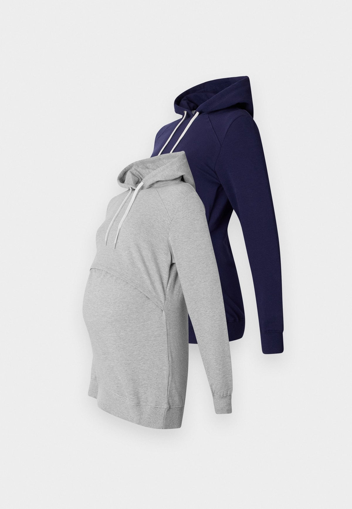2 PACK - Hoodie - Black/pink
