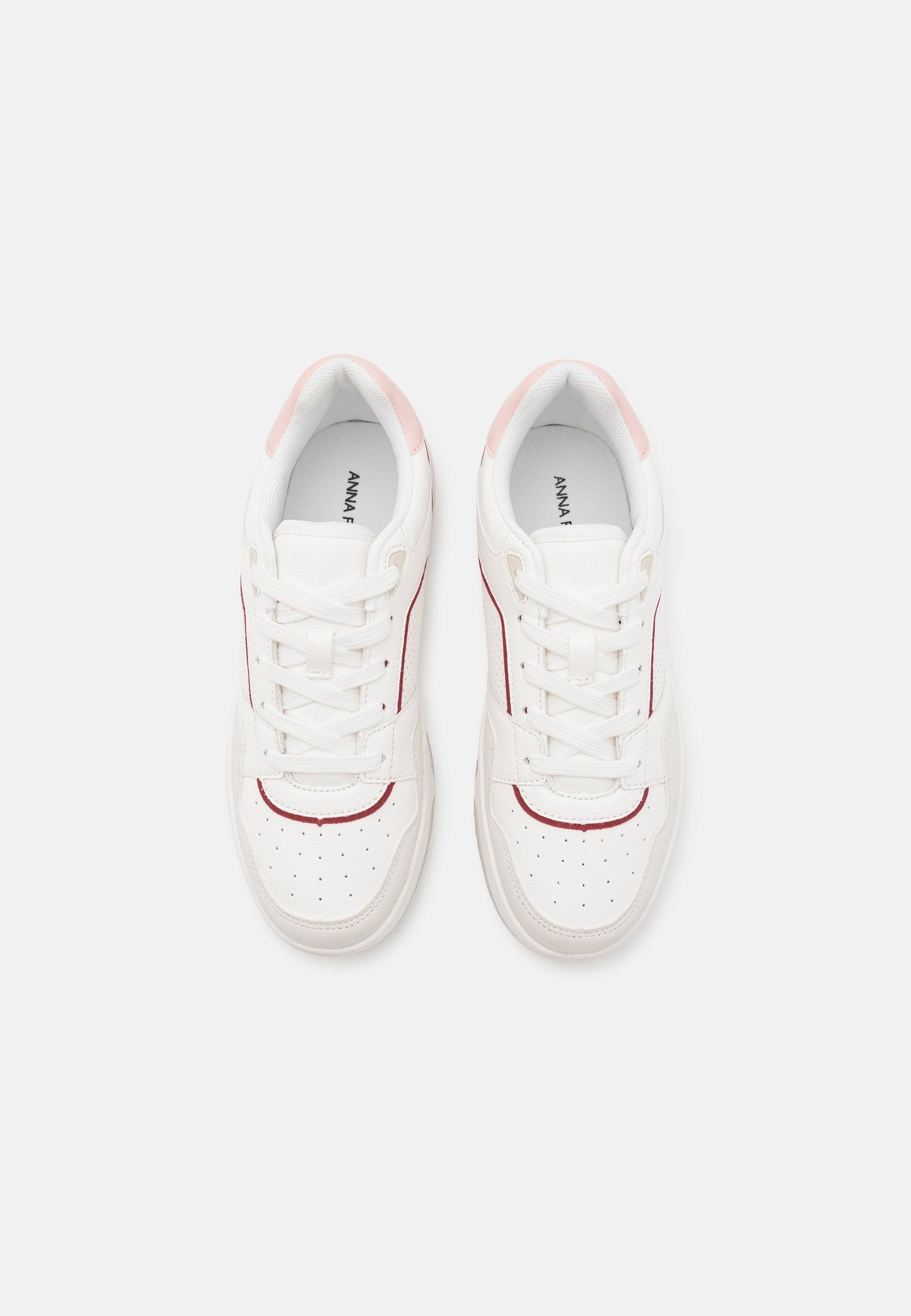 Anna Field Trainers - White/Red