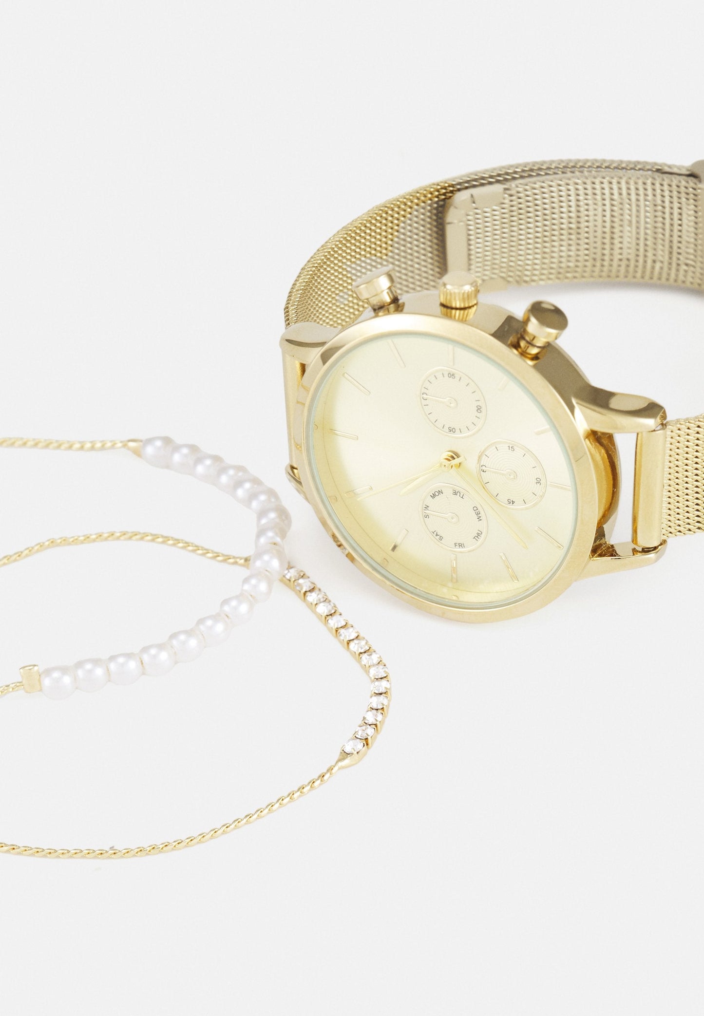 Anna Field SET - Watch - Gold-coloured