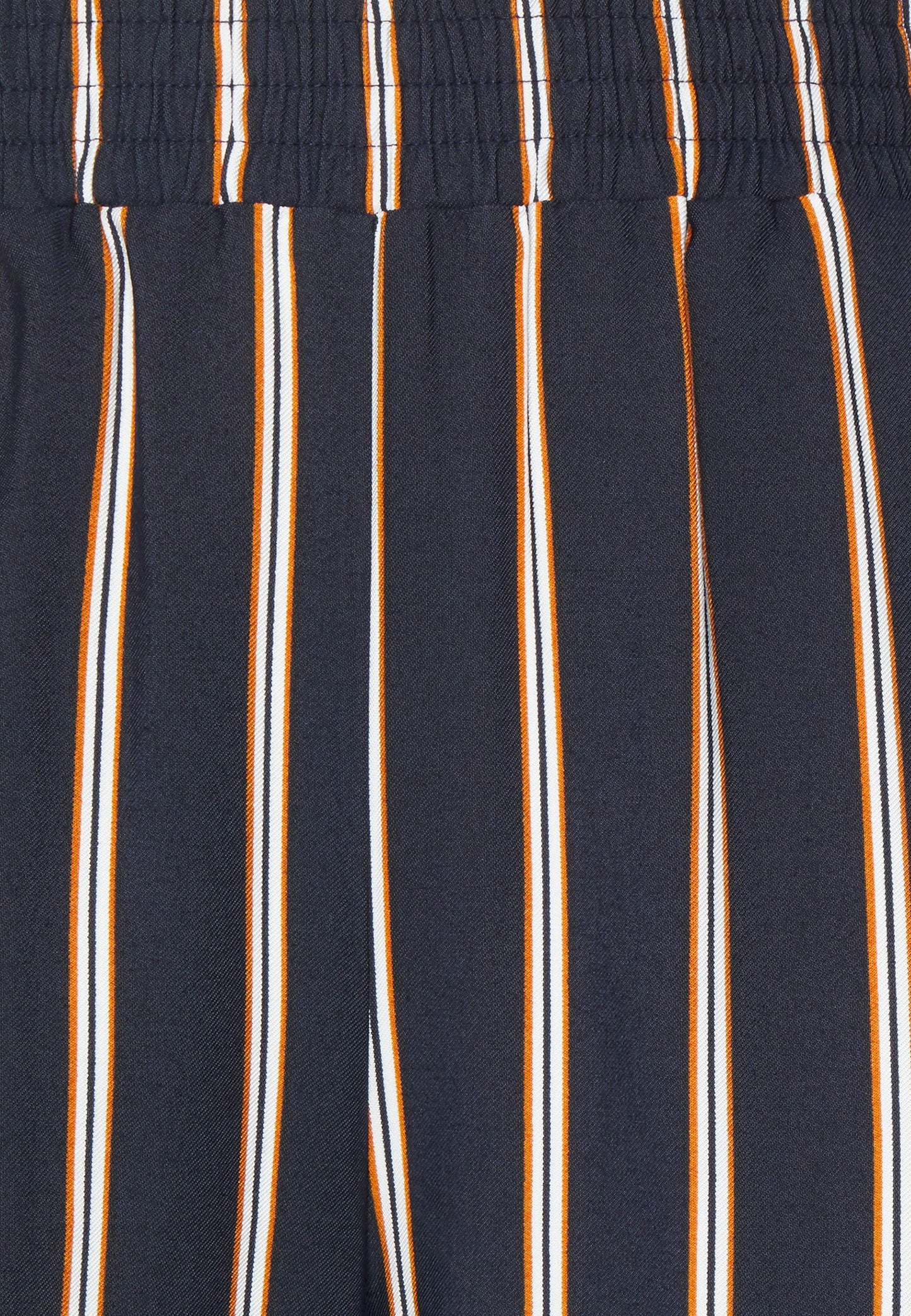 Anna Field Trousers - Dark Blue/Brown/White