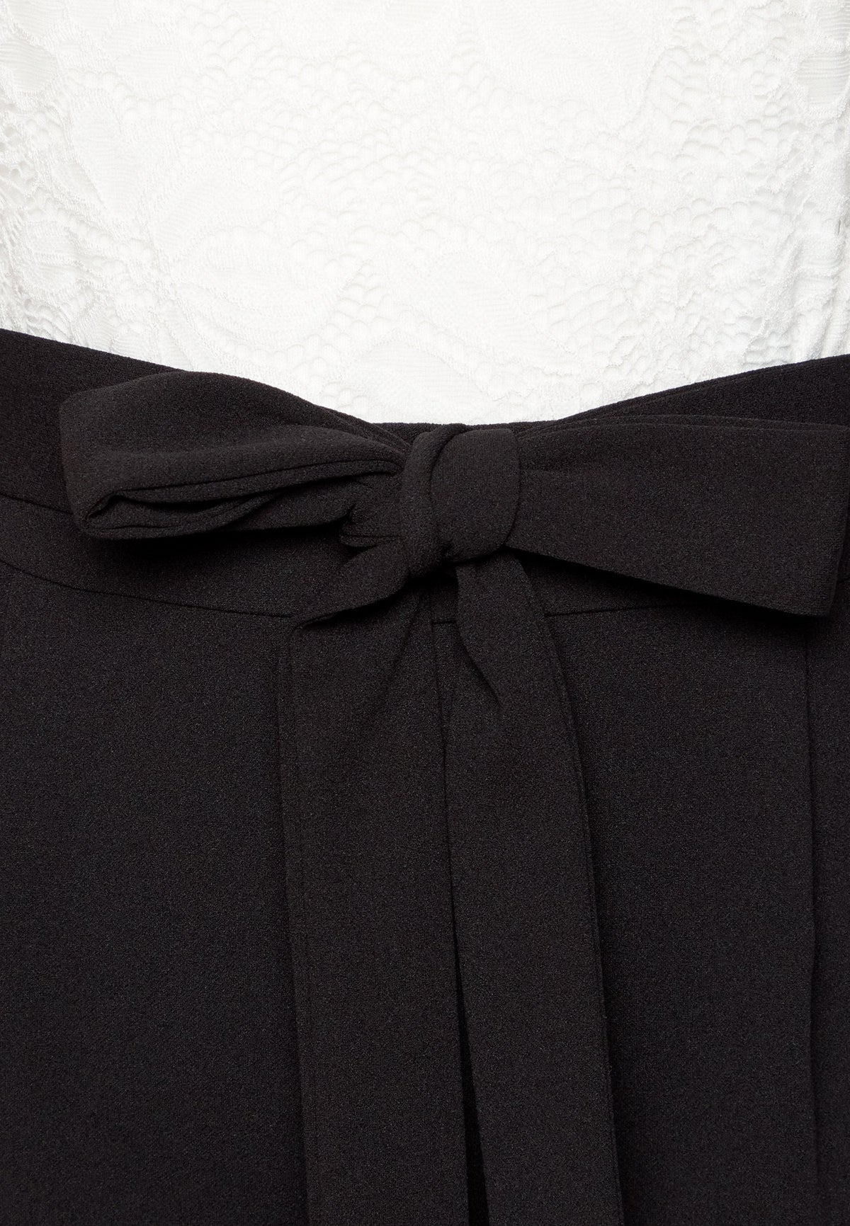 Anna Field Jumpsuit - White/Black