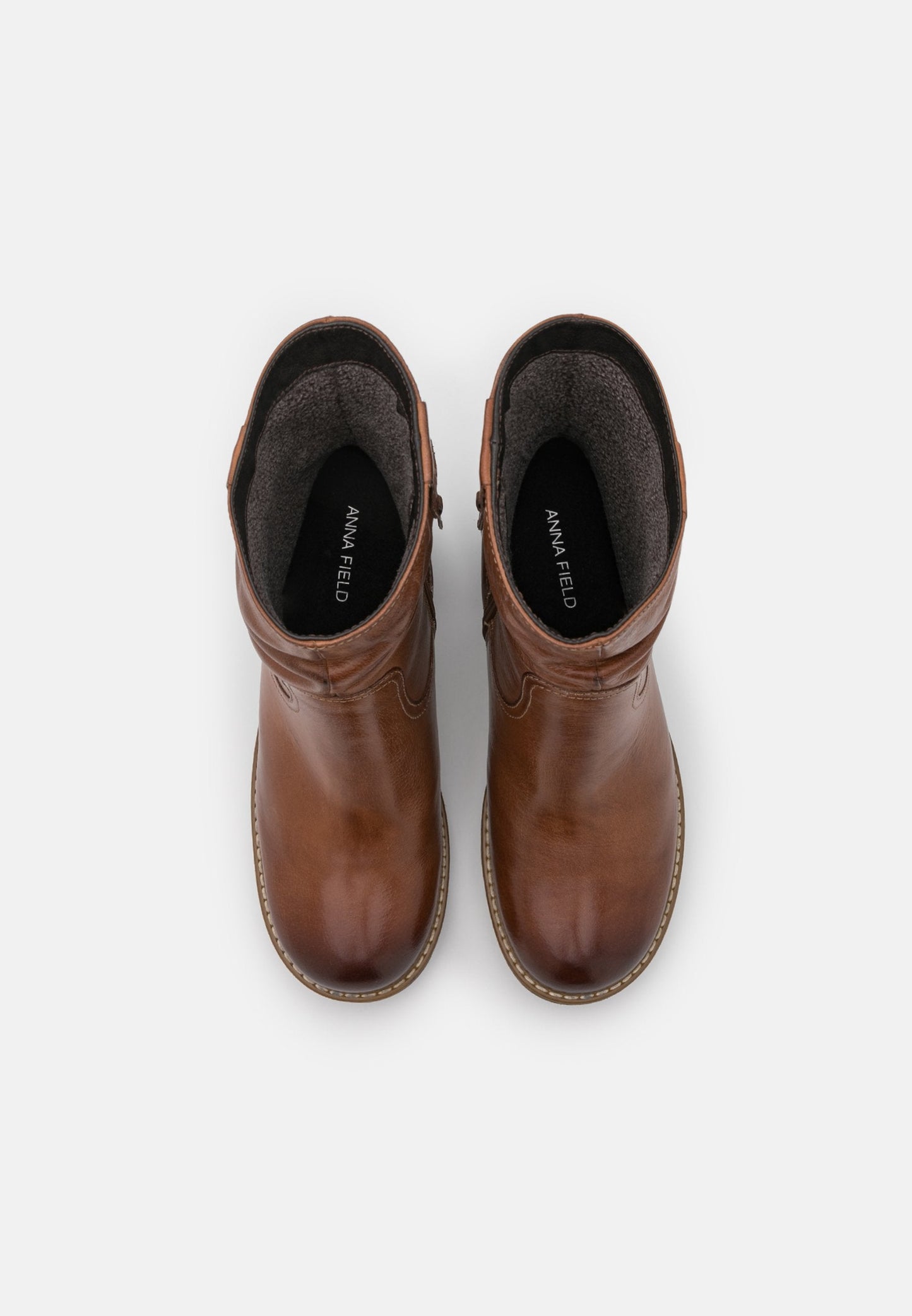 Anna Field Leather - Classic Ankle Boots - Brown