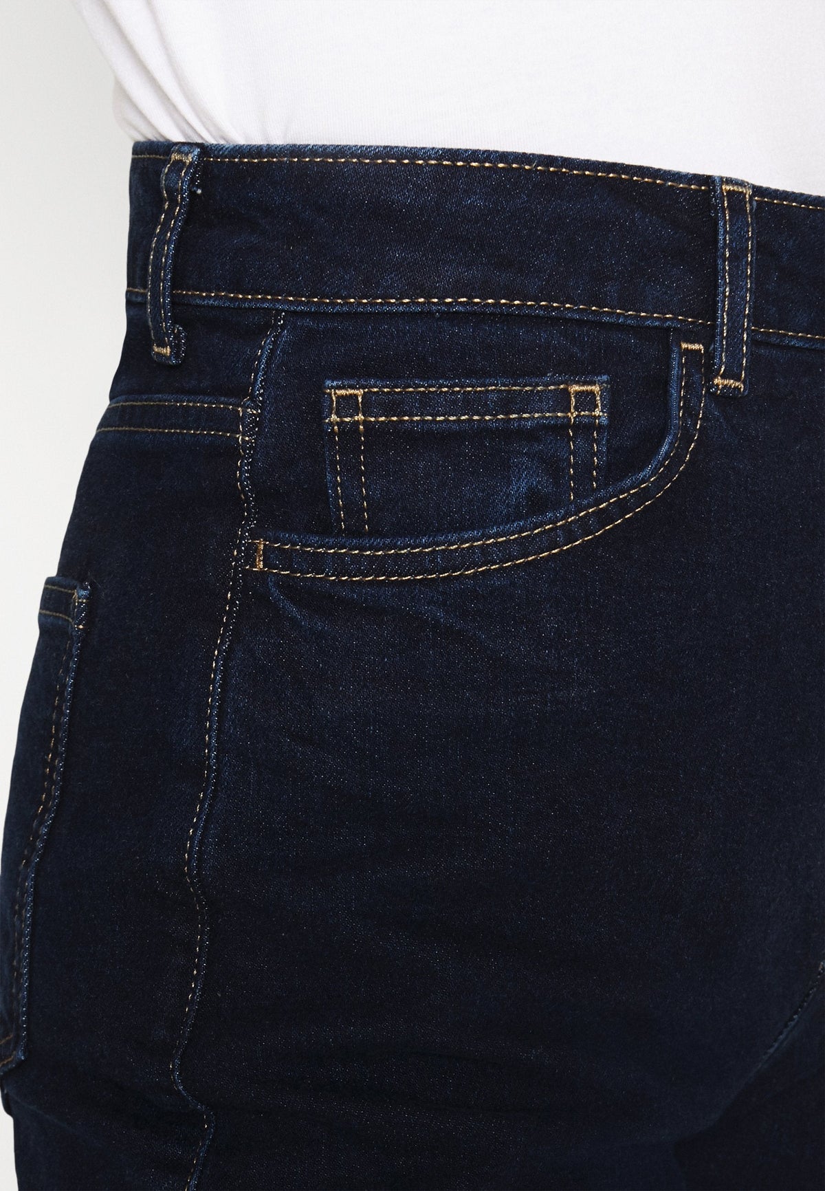 Flared Jeans - Dark Blue Denim