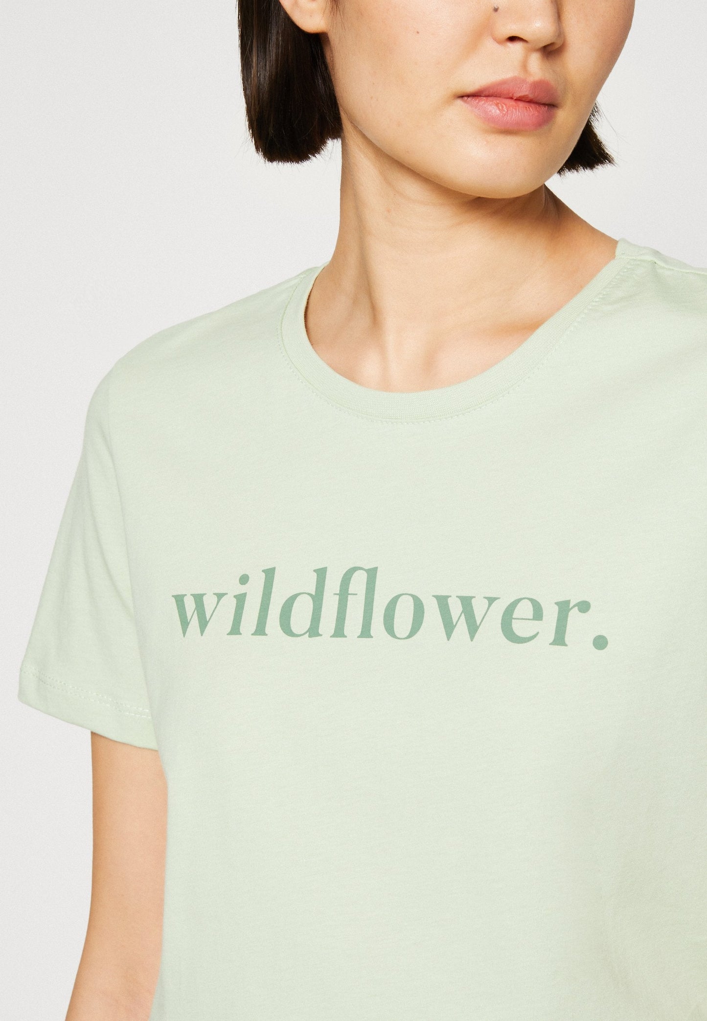 Anna Field Print T-Shirt - Green