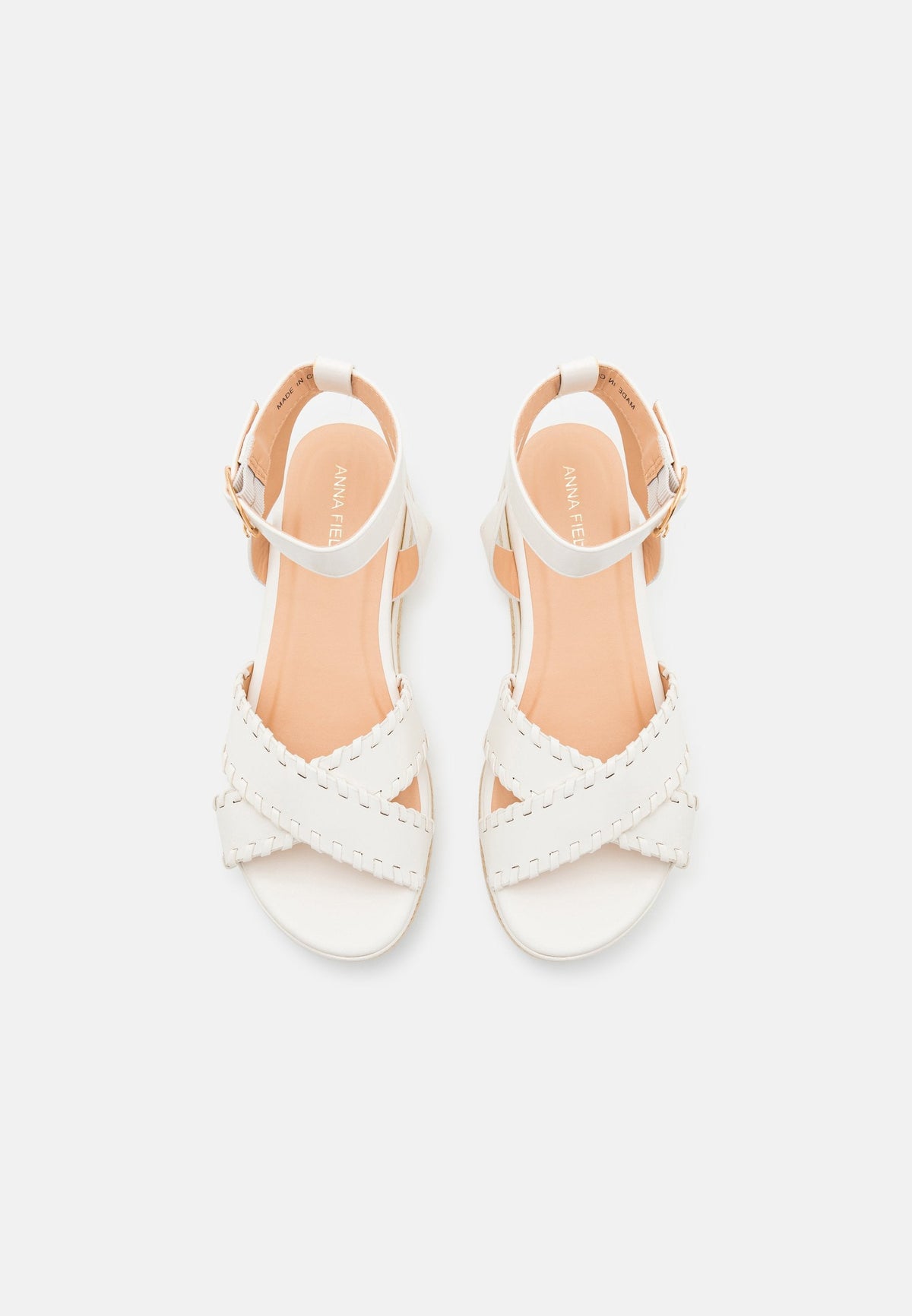 Anna Field Platform Sandals - White