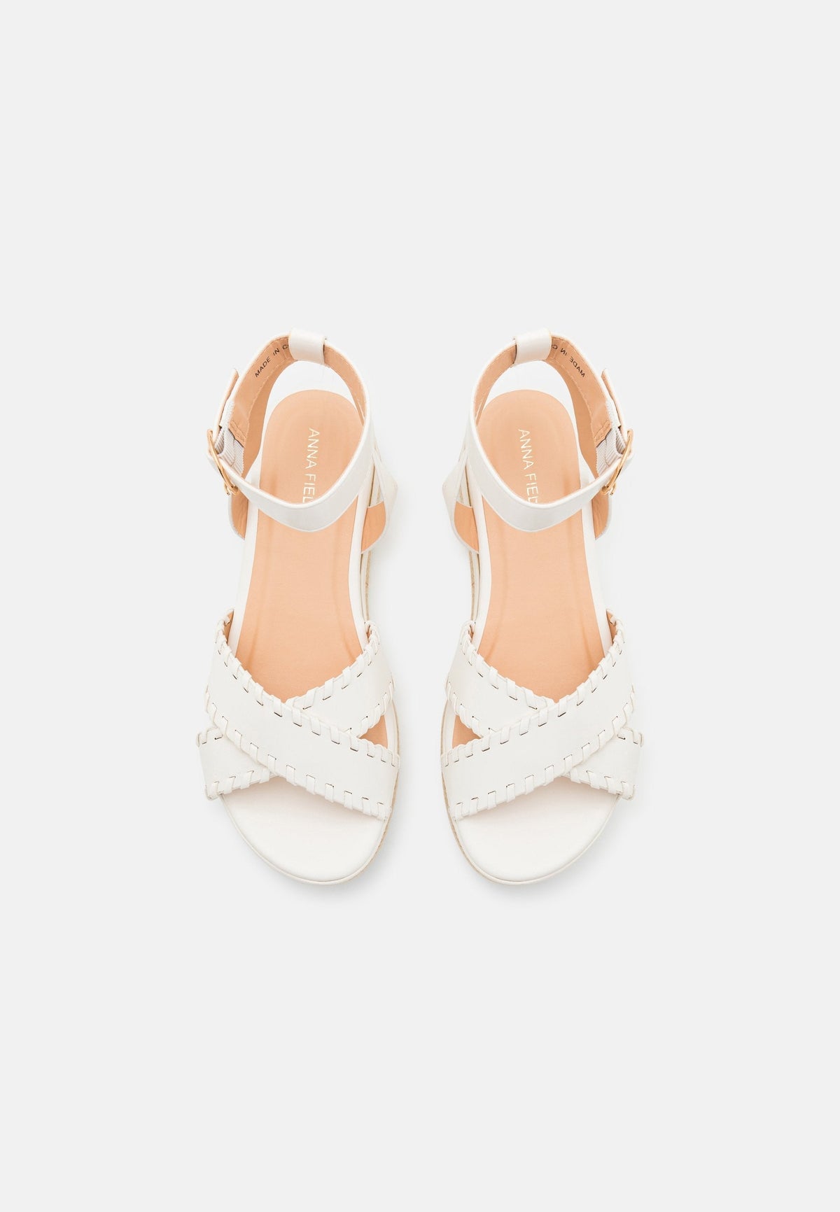 Anna Field Platform Sandals - White