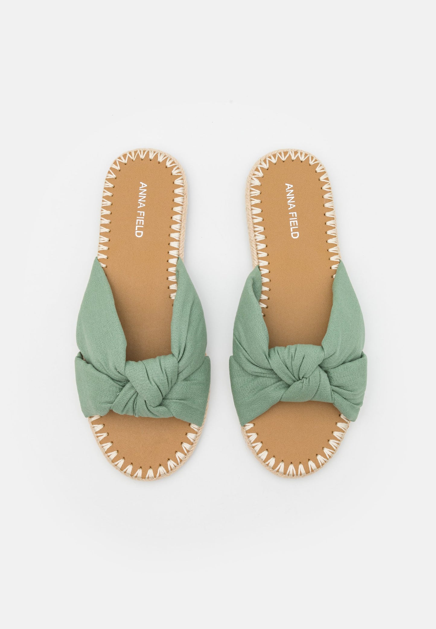 Anna Field Mules - Mint