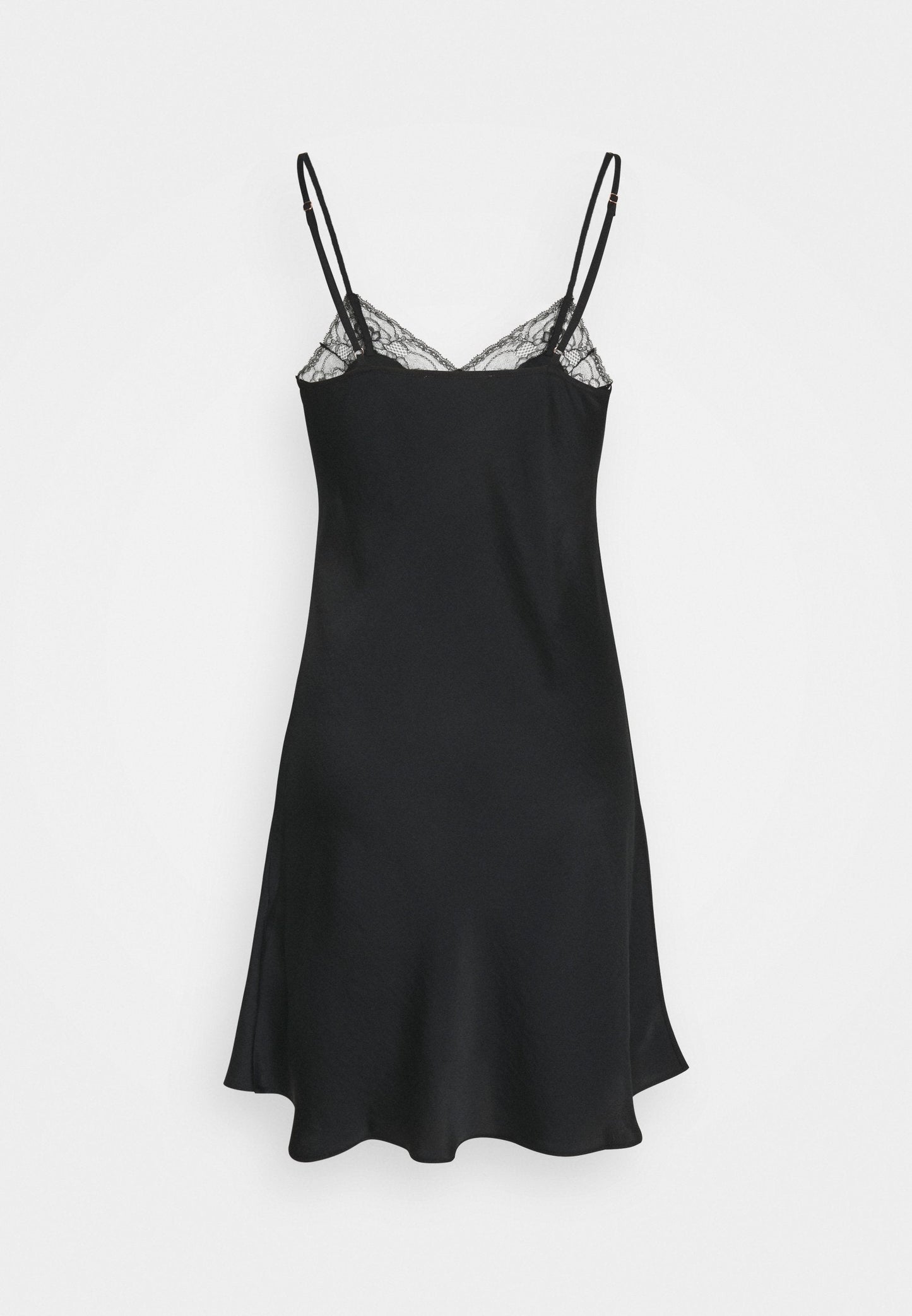 Anna Field Hammered Satin Nightie - Nightie - Black
