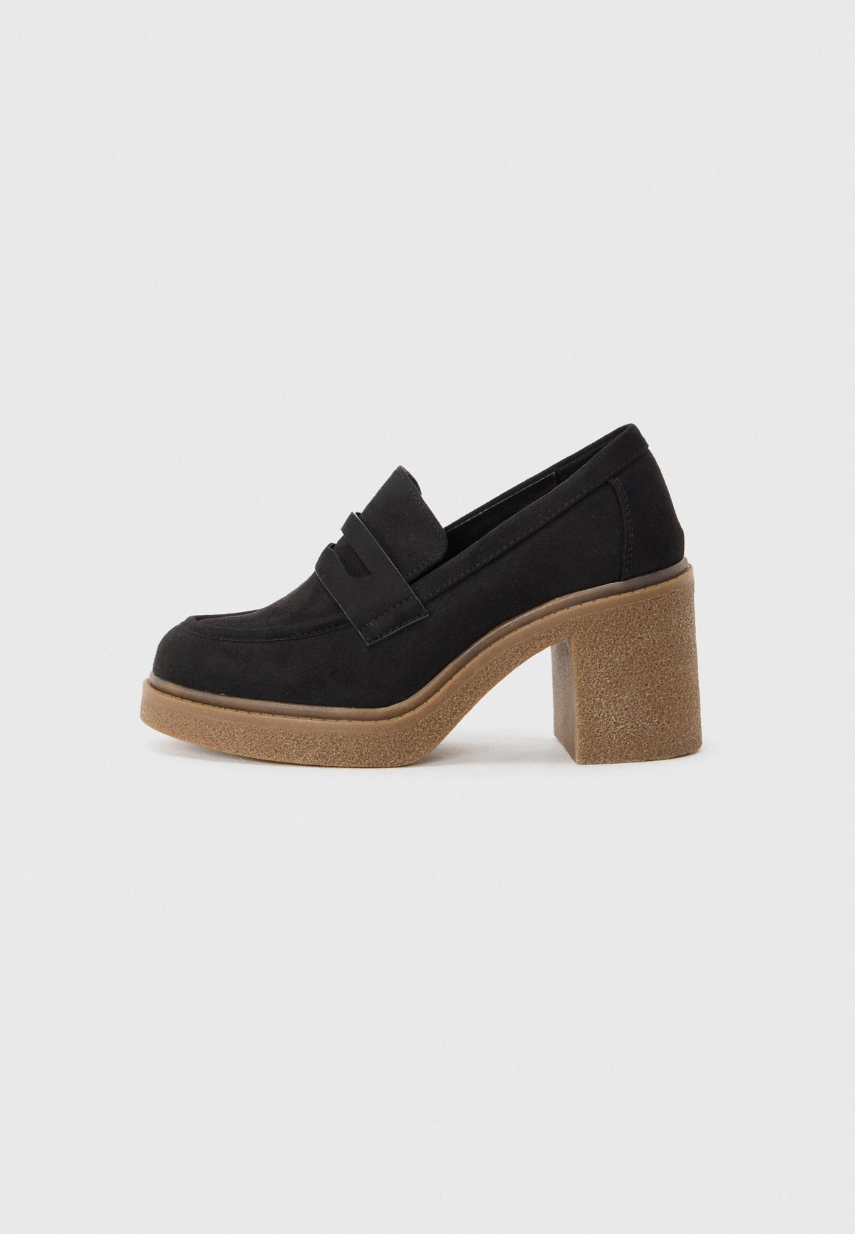 Anna Field Platform Heels - Brown