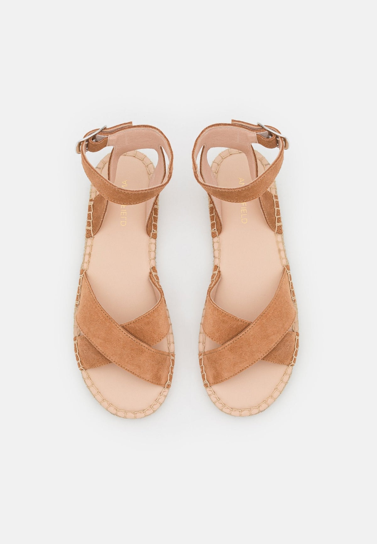 Anna Field Leather - Platform Sandals - Cognac