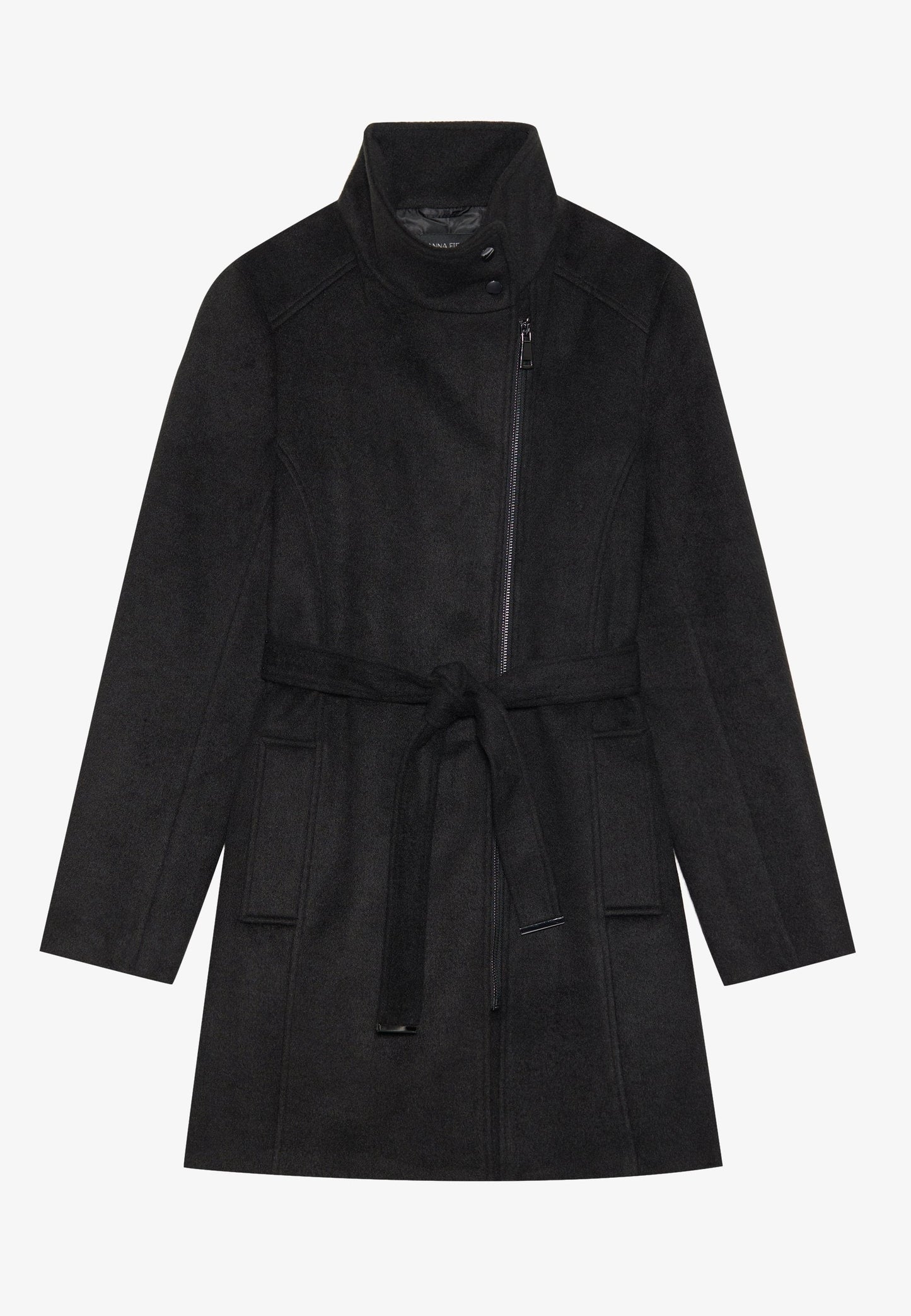Anna Field Short Coat - Stone