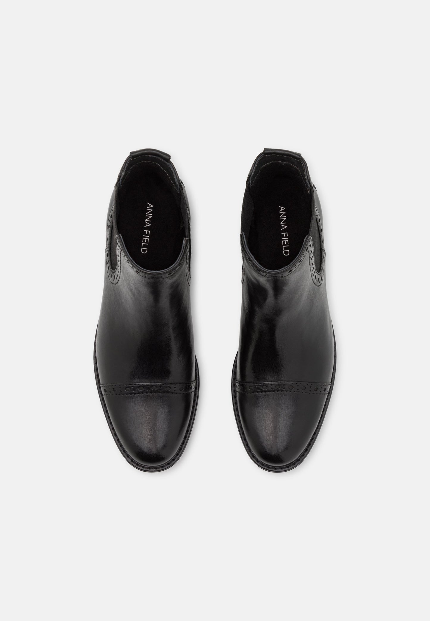 Anna Field Leather - Classic Ankle Boots - Black