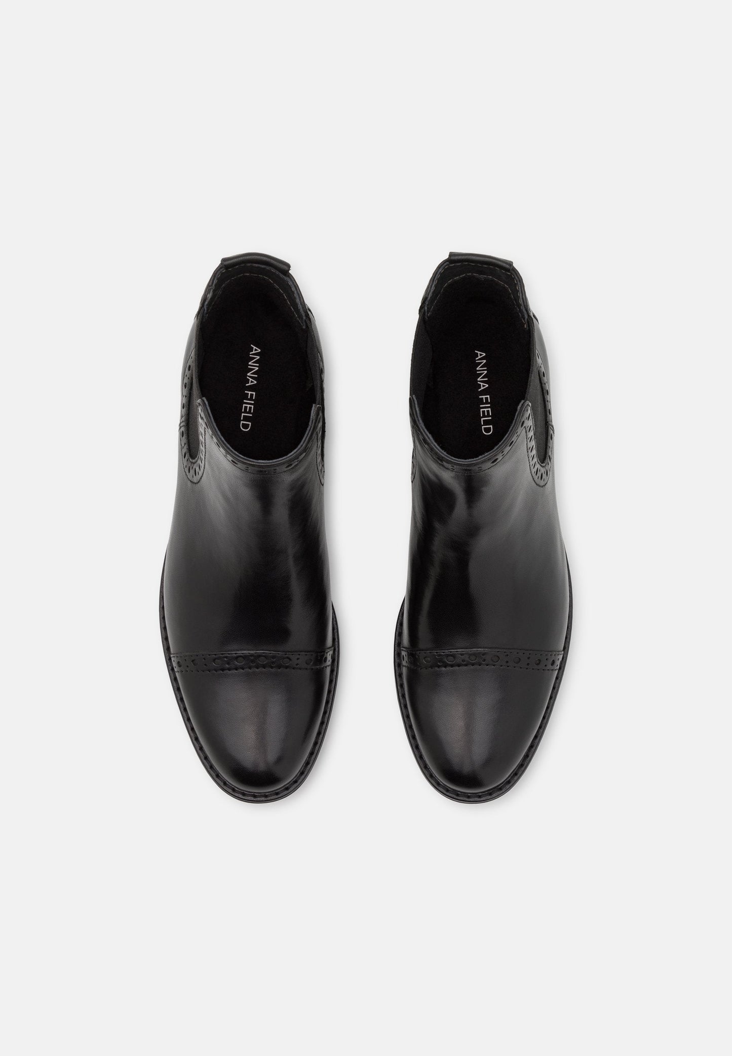 Anna Field Leather - Classic Ankle Boots - Black