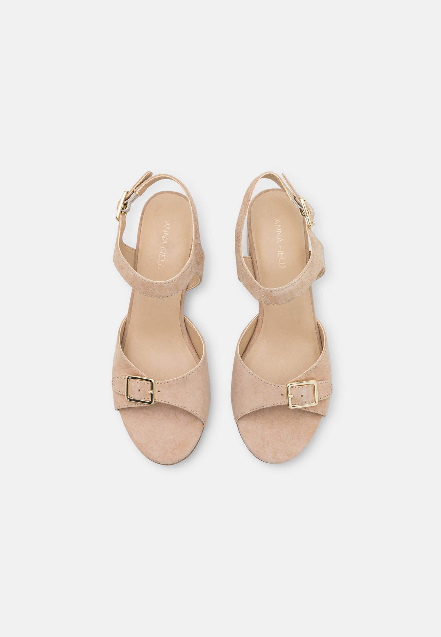 Leather- Sandals - Beige