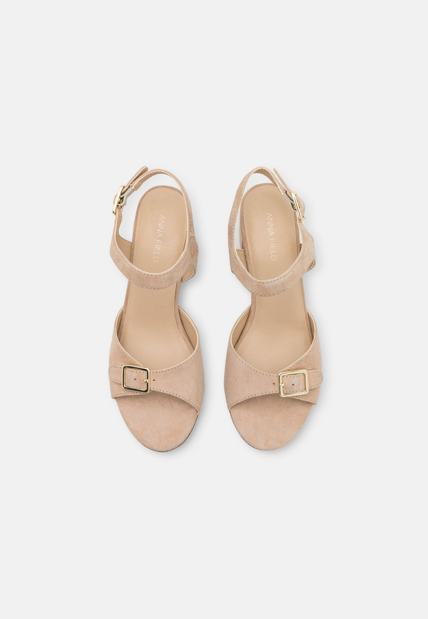 Leather- Sandals - Beige
