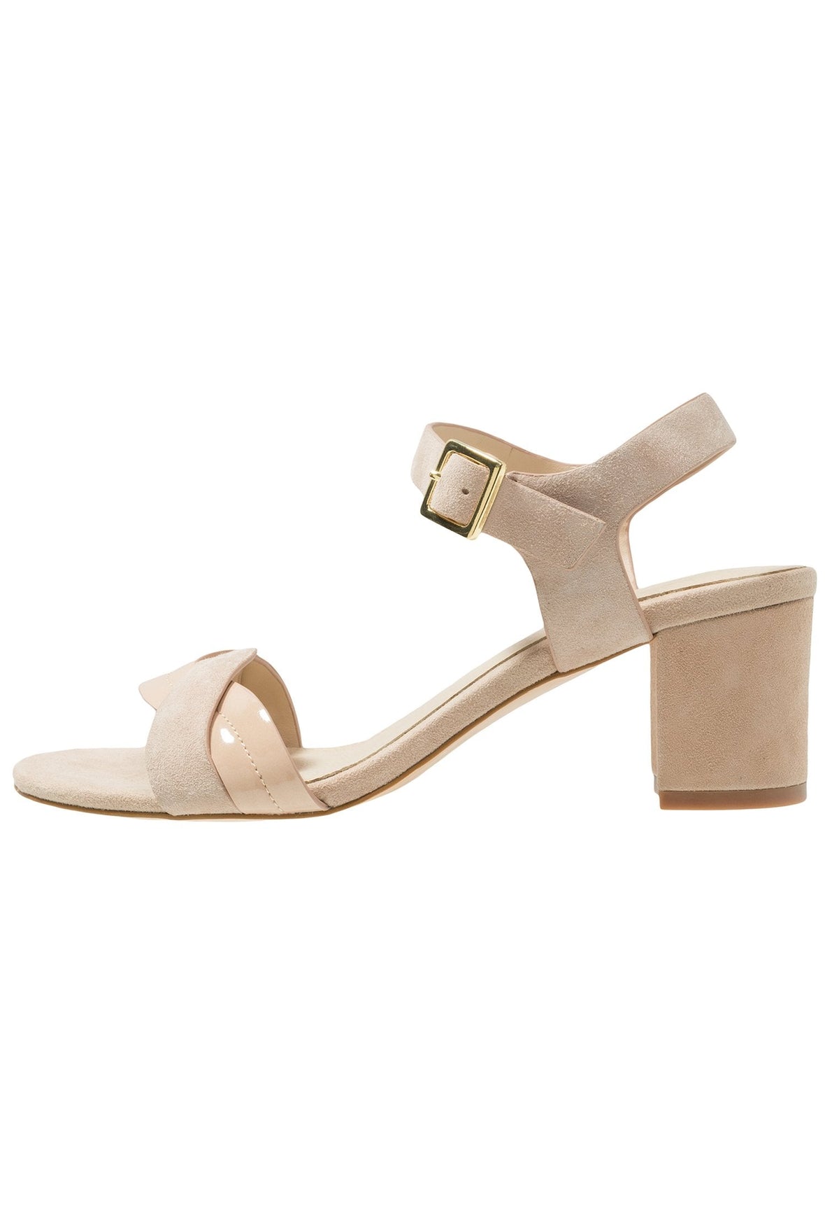 Anna Field LEATHER - Sandals - Black