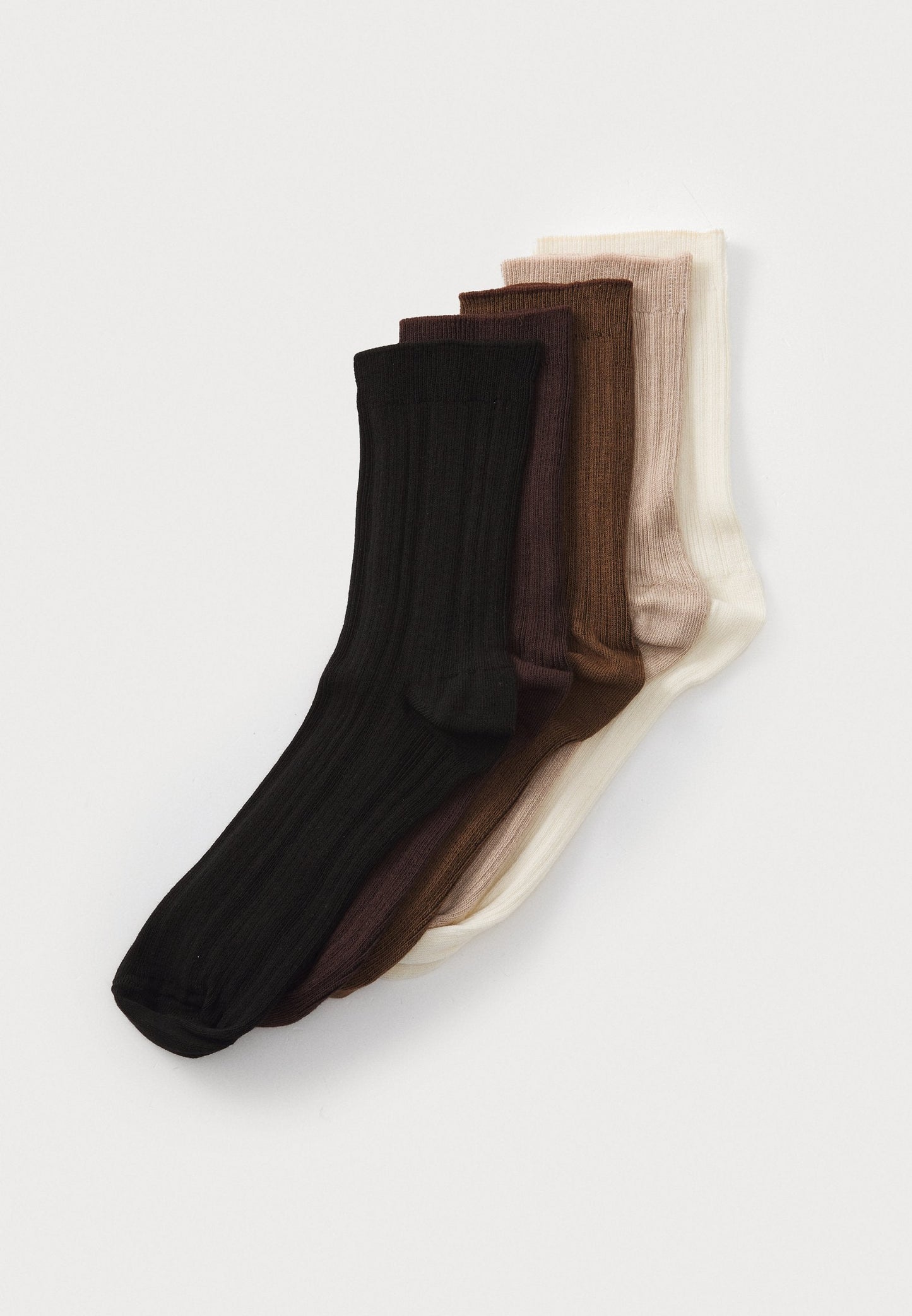Anna Field 5 PACK - Socks - Dark Bordeux/dark Blue/white