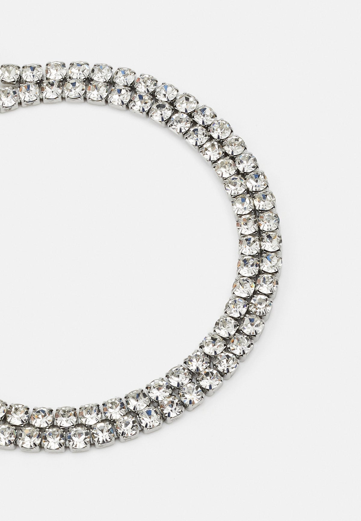 Anna Field TENNIS BRACELET 2 PACK - Bracelet - Silver-coloured