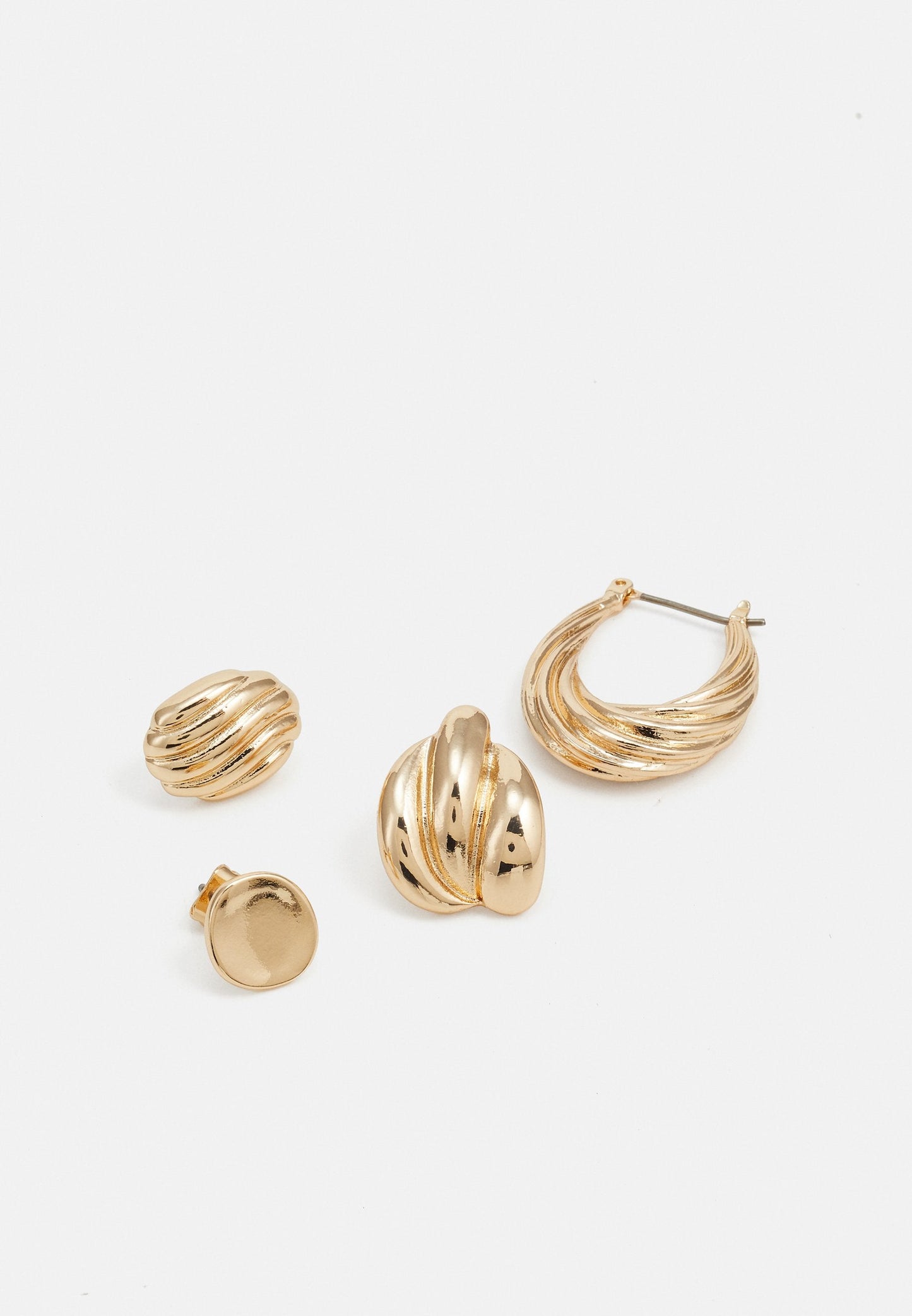 Anna Field 4 PACK - Earrings - Gold-coloured