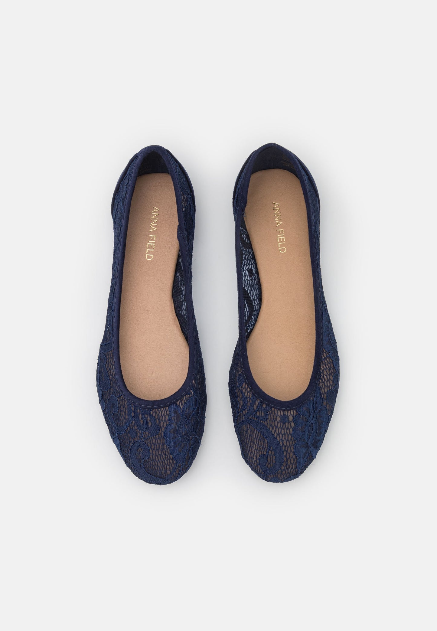 Anna Field Ballet Pumps - Dark Blue