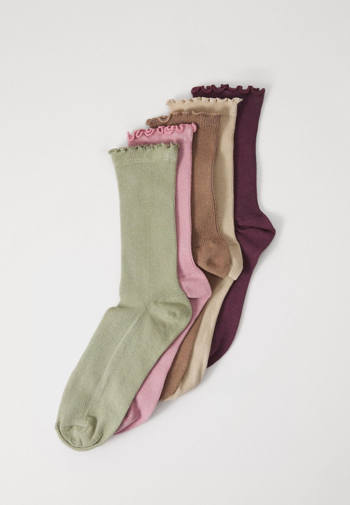 Anna Field 5 PACK - Socks - Black/white