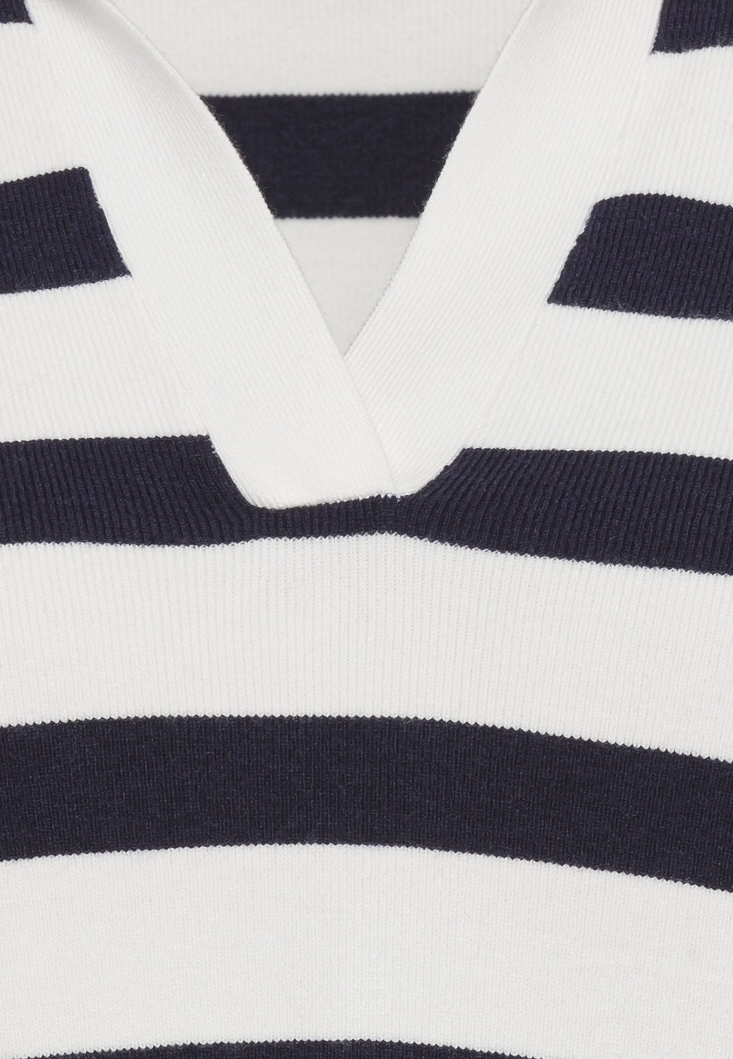Anna Field Jumper - Off-White/Dark Blue