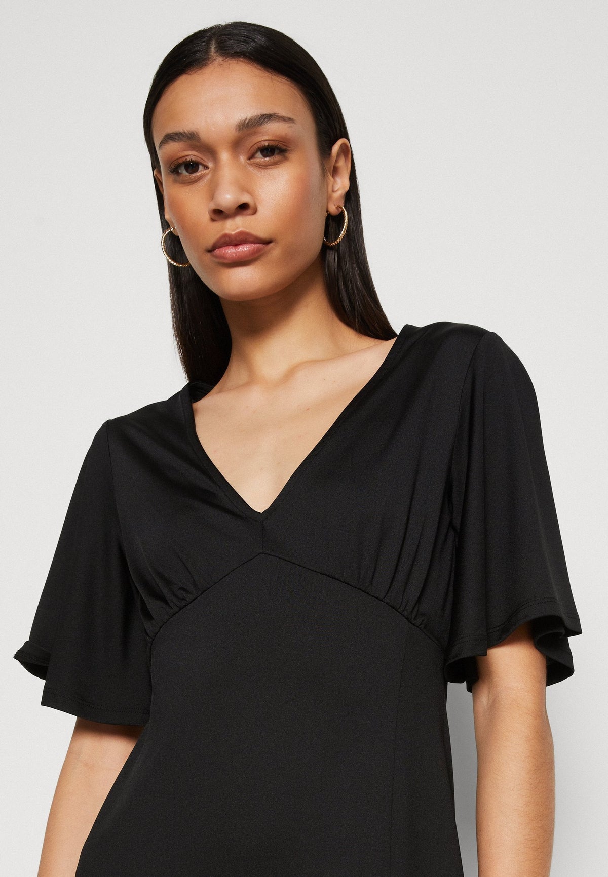 Anna Field Jersey Dress - Black