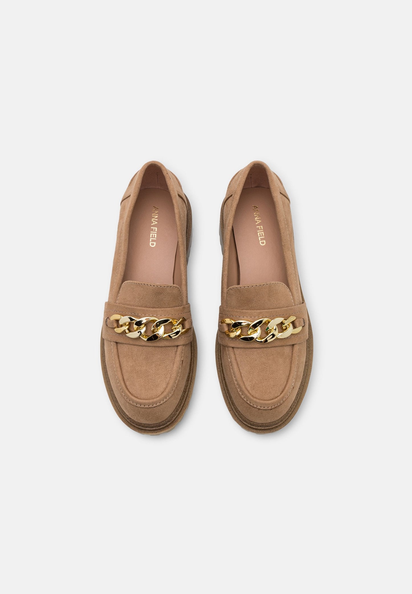 Anna Field Slip-Ons - Sand