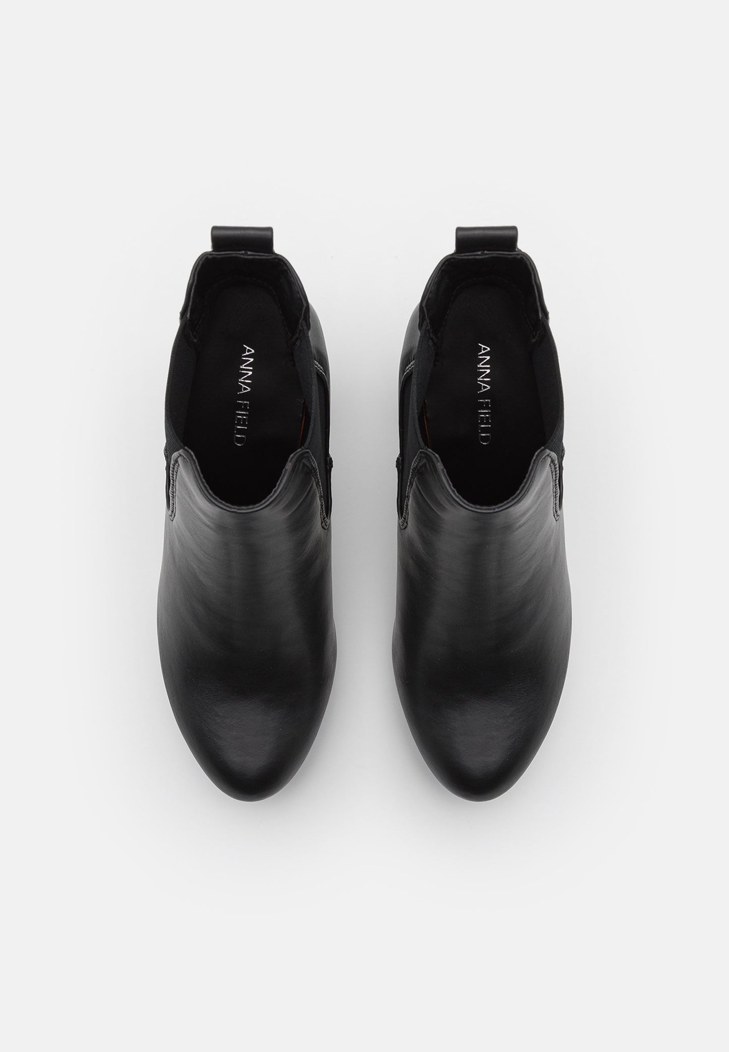 Anna Field High Heeled Ankle Boots - Black