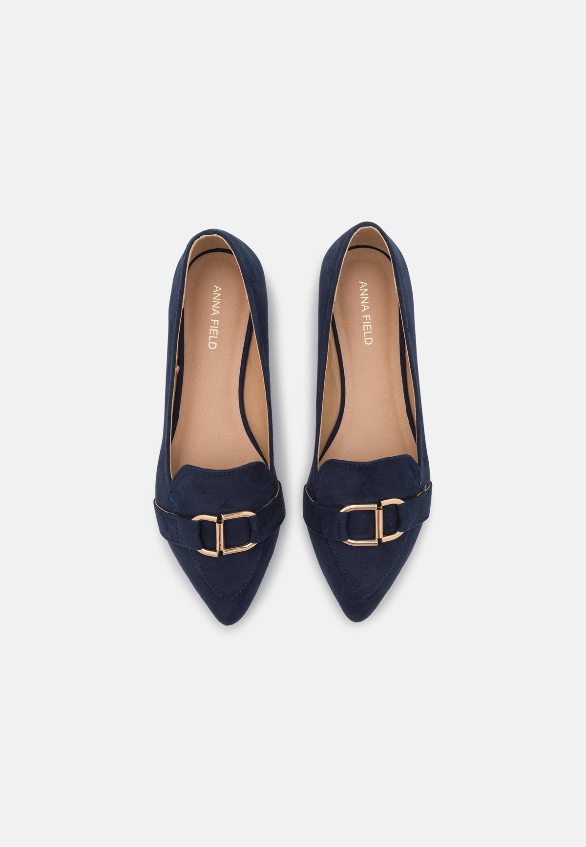 Anna Field Anas- Ballet Pumps - Dark Blue