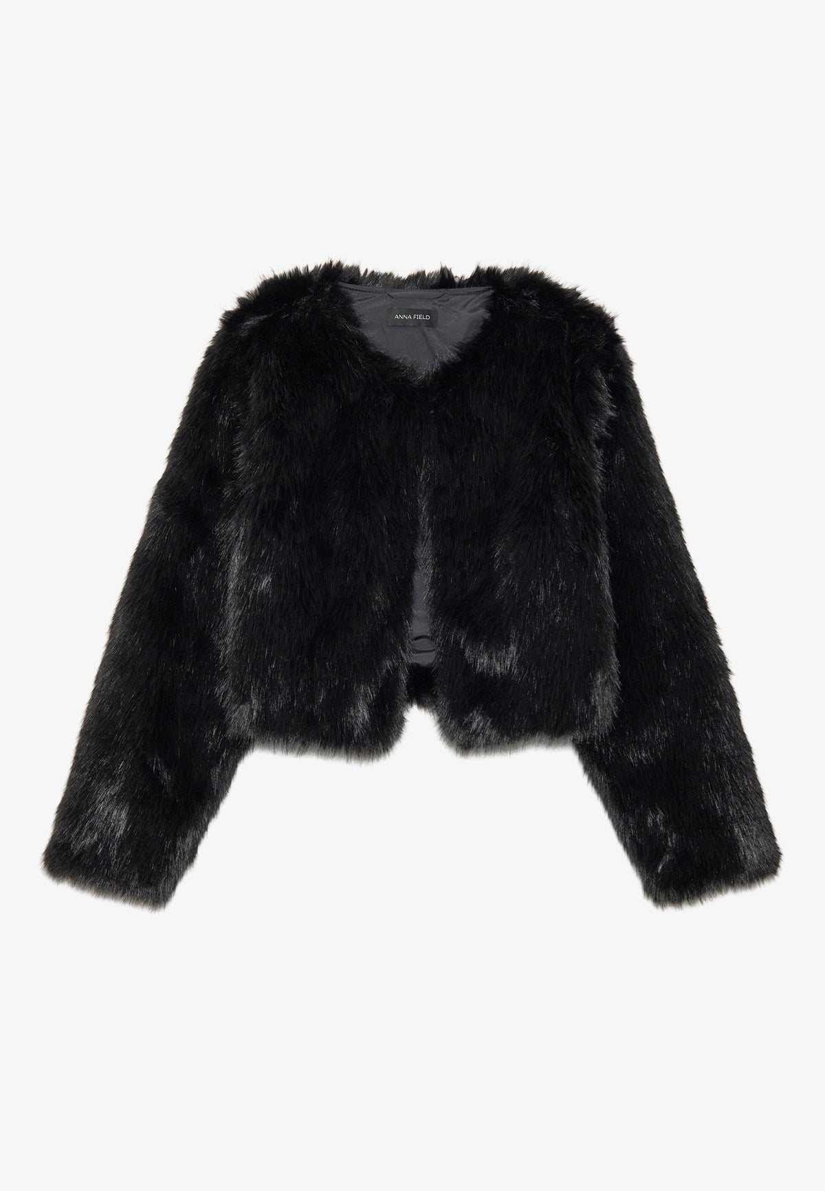 Anna Field CROPPED - Winter Jacket - Grey