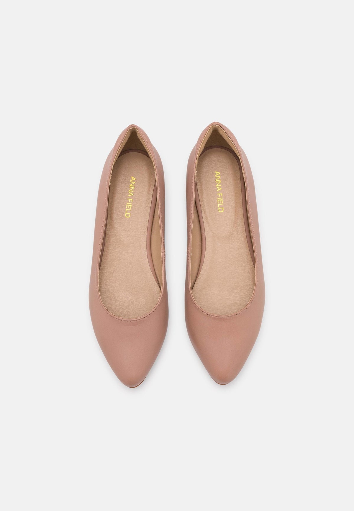Anna Field Leather - Ballet Pumps - Light Pink