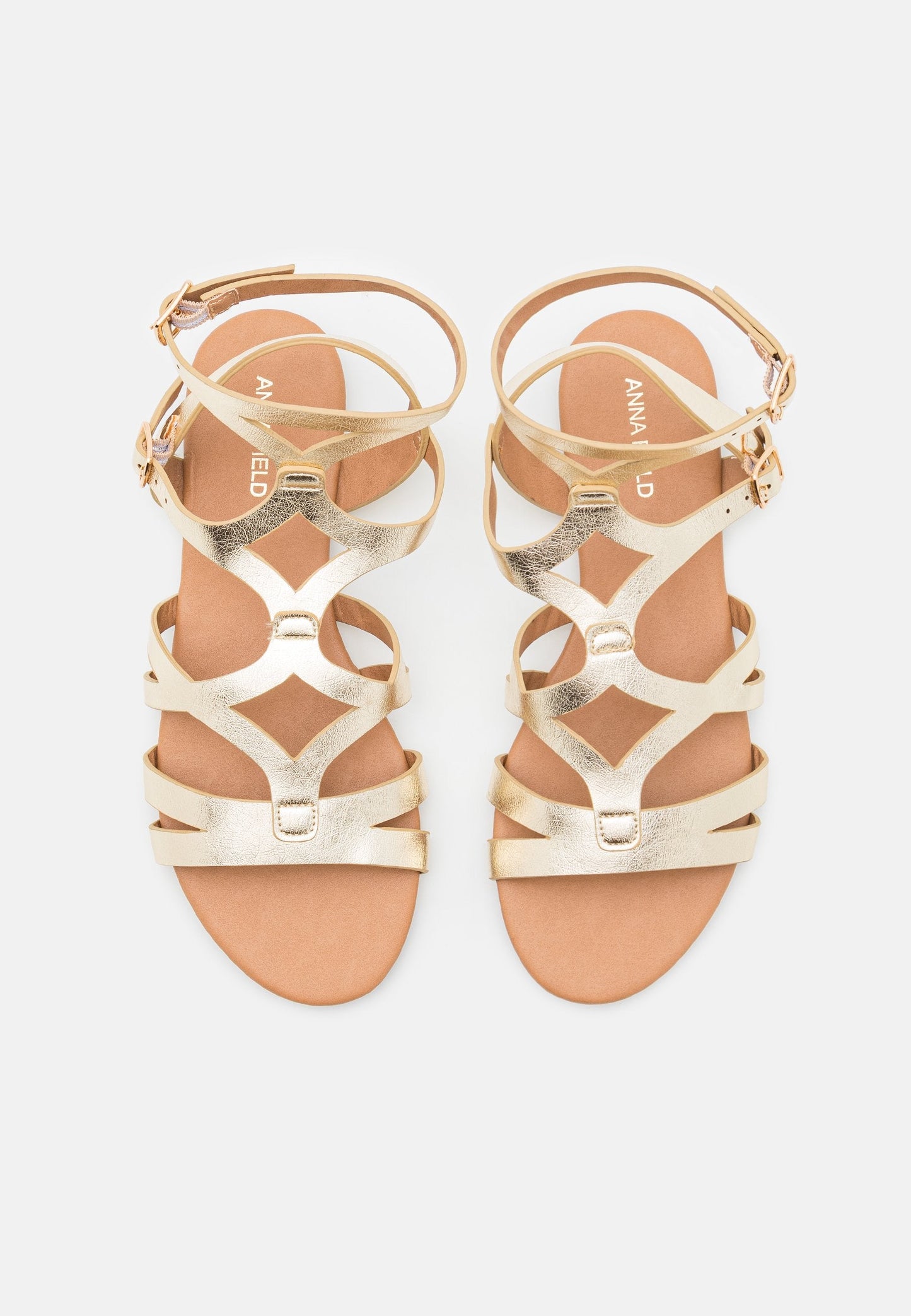 Anna Field Sandals - Gold