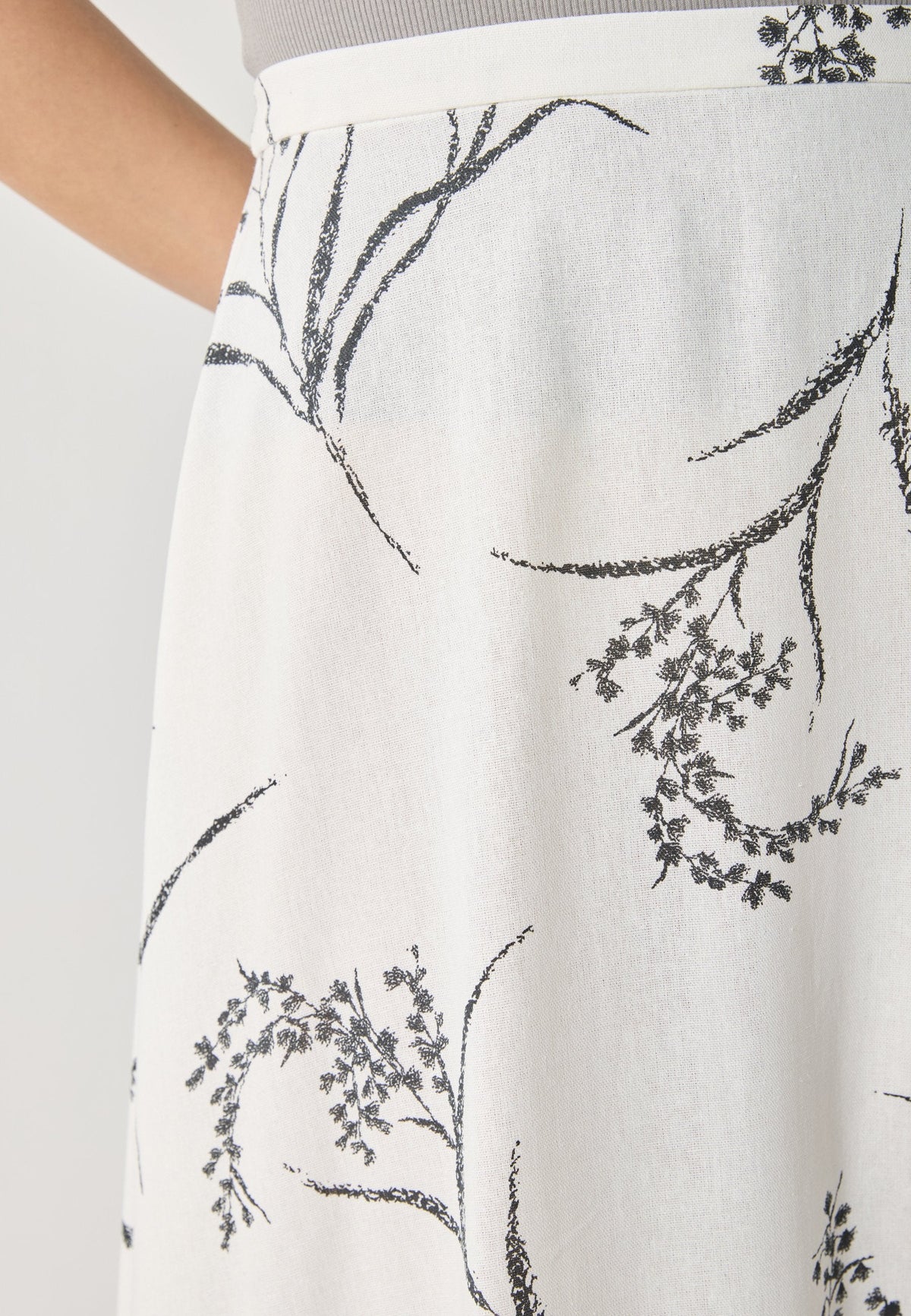 Anna Field Maxi Skirt - Off-white