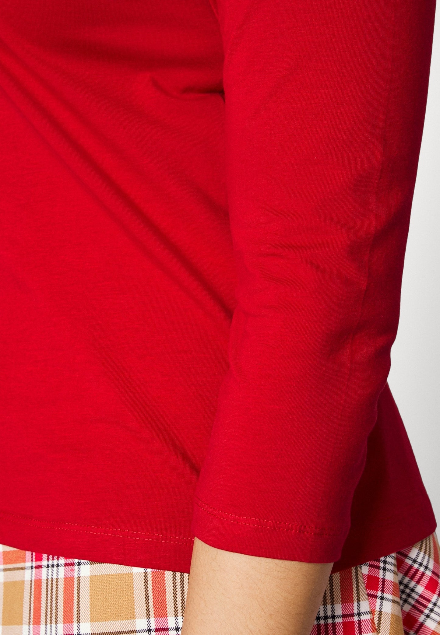 Long Sleeved Top - Red