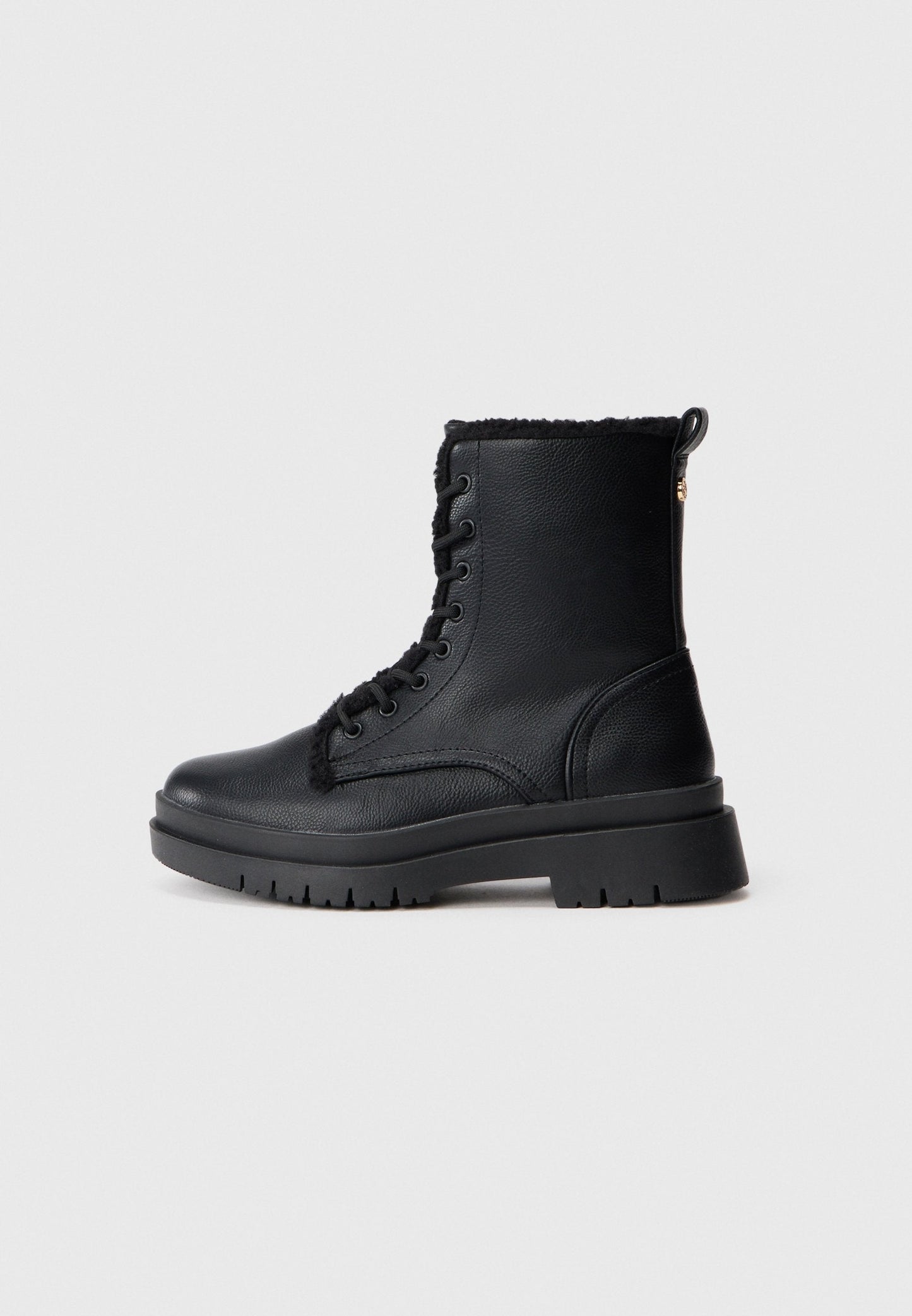 Lace-up Ankle Boots - Dark Brown