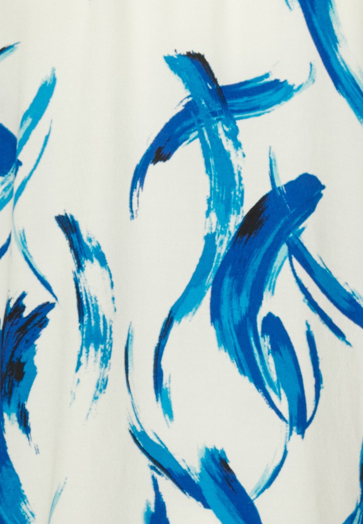Anna Field Button-Down Blouse - White, Blue