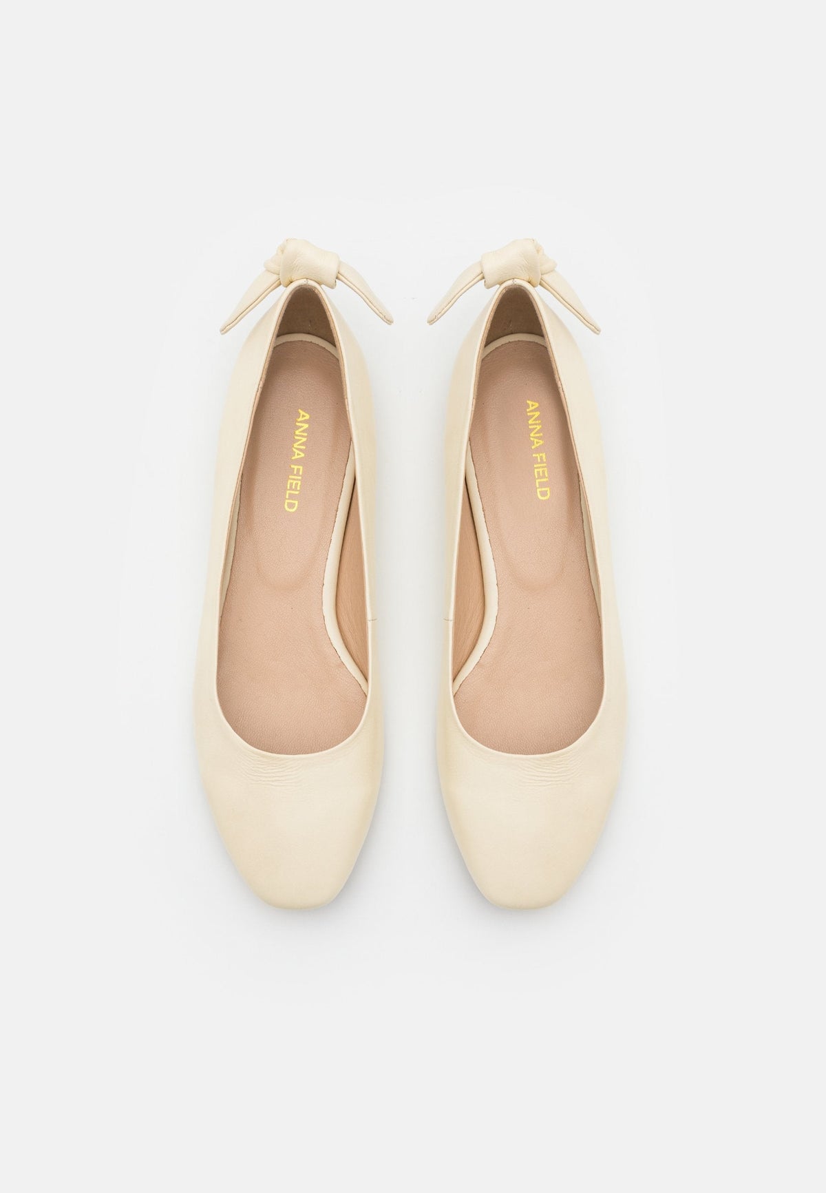 Anna Field Leather - Ballet Pumps - Off White